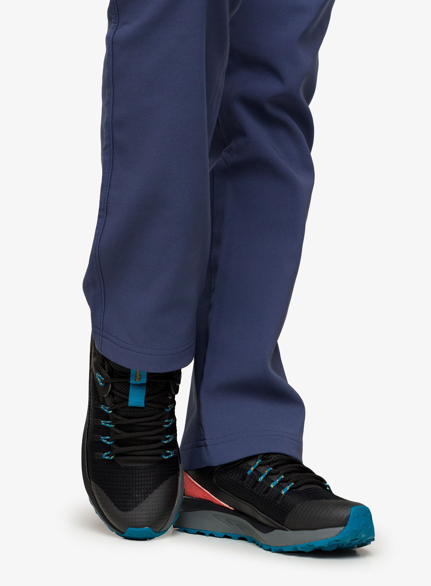 Ženski pohodniški čevlji Columbia Trailstorm WP - black/bright marigold