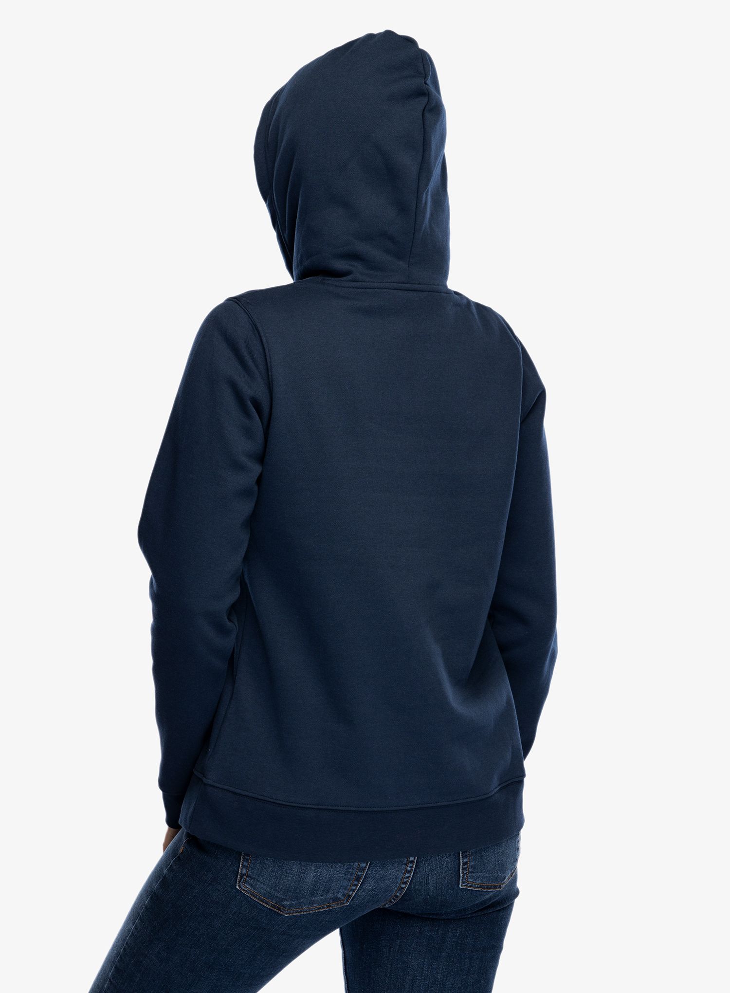 Ženska jopa s kapuco Columbia Trek Graphic Hoodie - collegiate navy