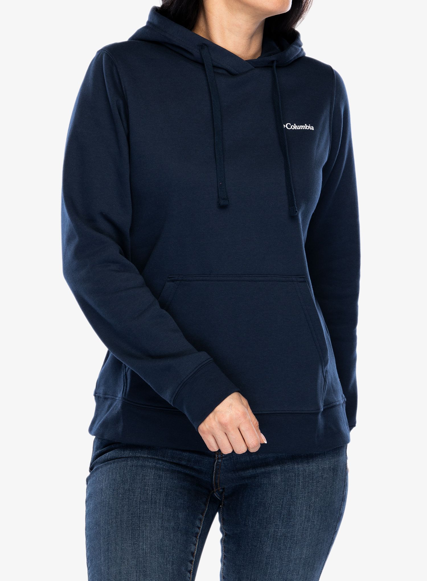Ženska jopa s kapuco Columbia Trek Graphic Hoodie - collegiate navy