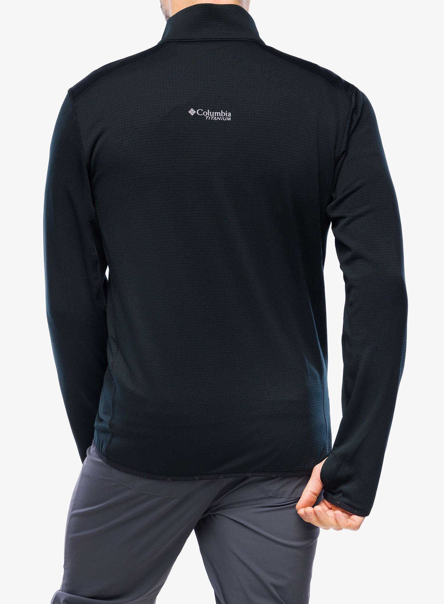 Jopica na zadrgo Columbia Triple Canyon Grid Fleece Full Zip - black