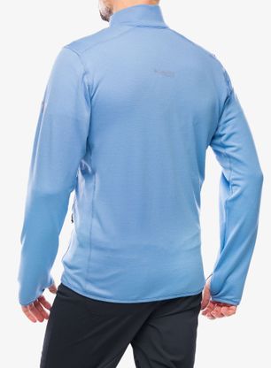Puloverji brez kapuce Columbia Triple Canyon Grid Fleece Full Zip - skyler/dark mountain