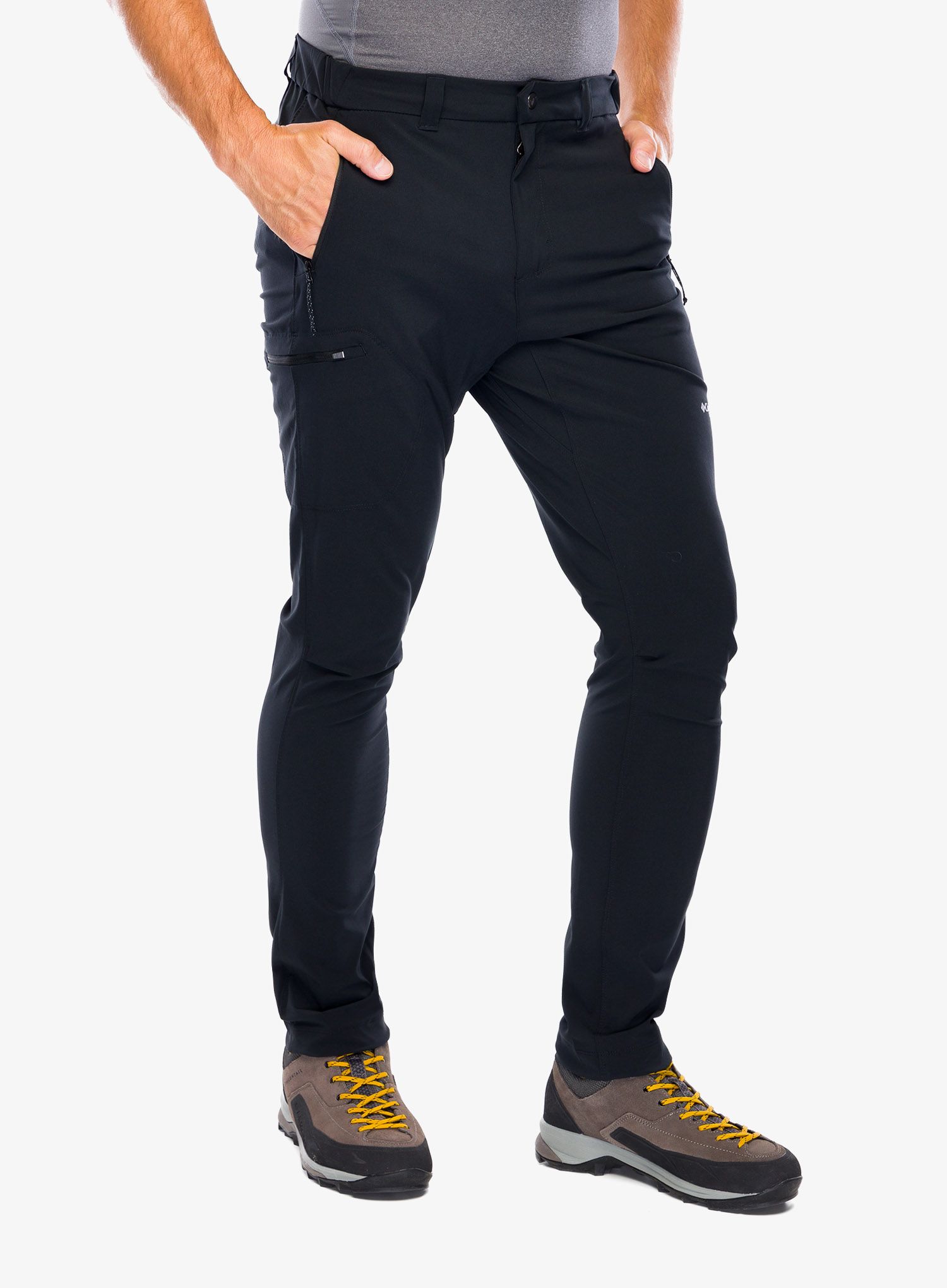 Pohodniške hlače Columbia Triple Canyon Pant II - black