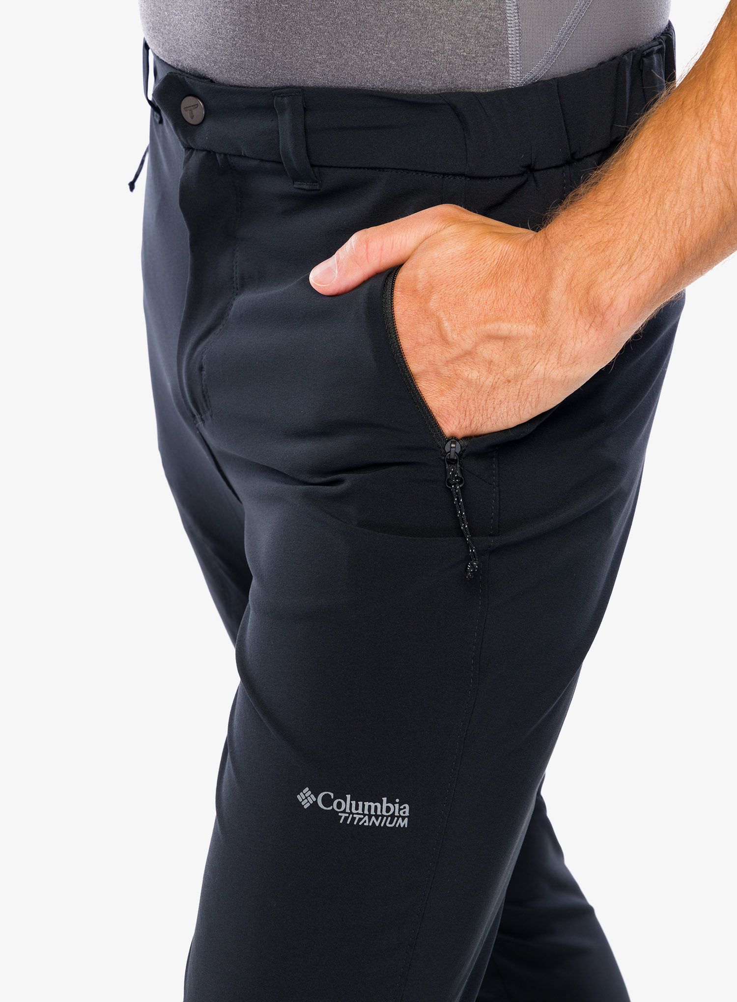Pohodniške hlače Columbia Triple Canyon Pant II - black