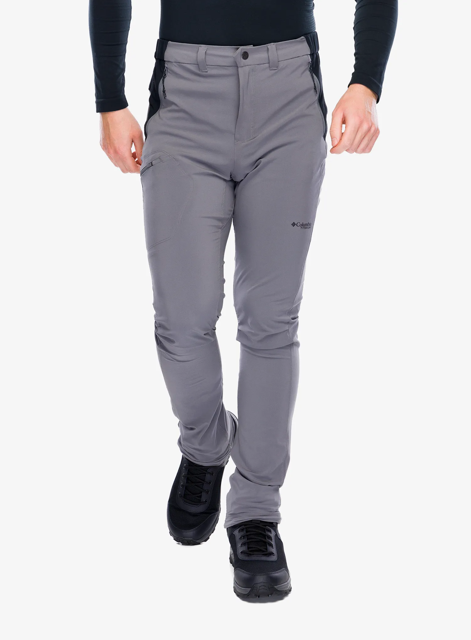 Pohodniške hlače Columbia Triple Canyon Pant II - city grey