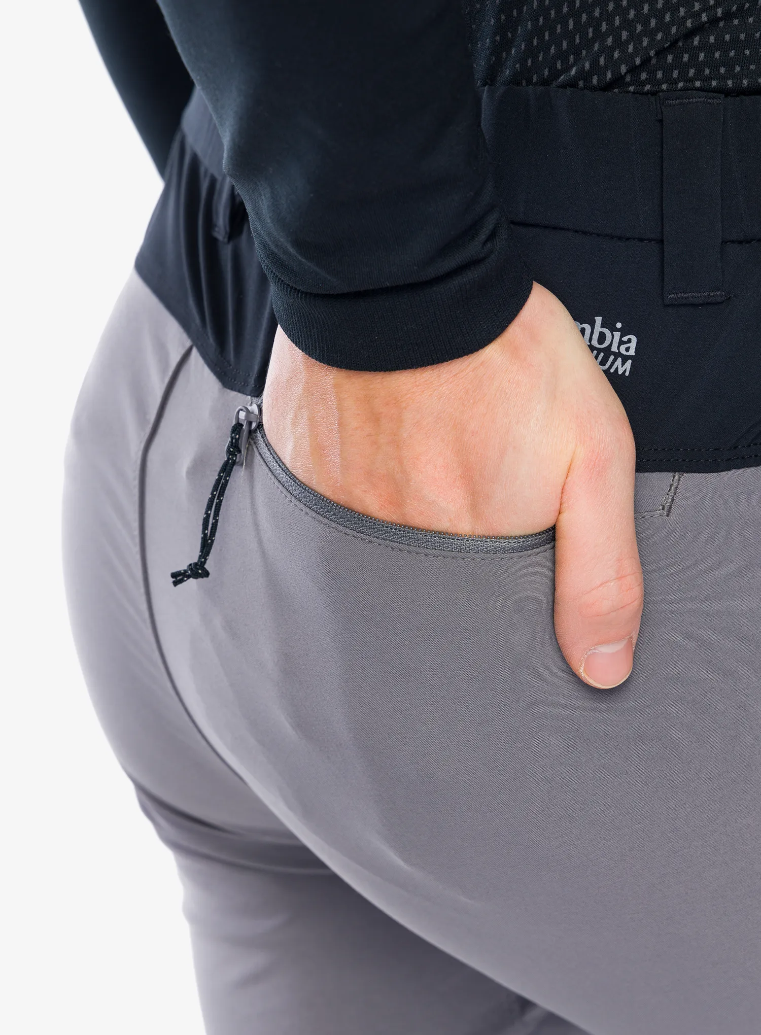 Pohodniške hlače Columbia Triple Canyon Pant II - city grey