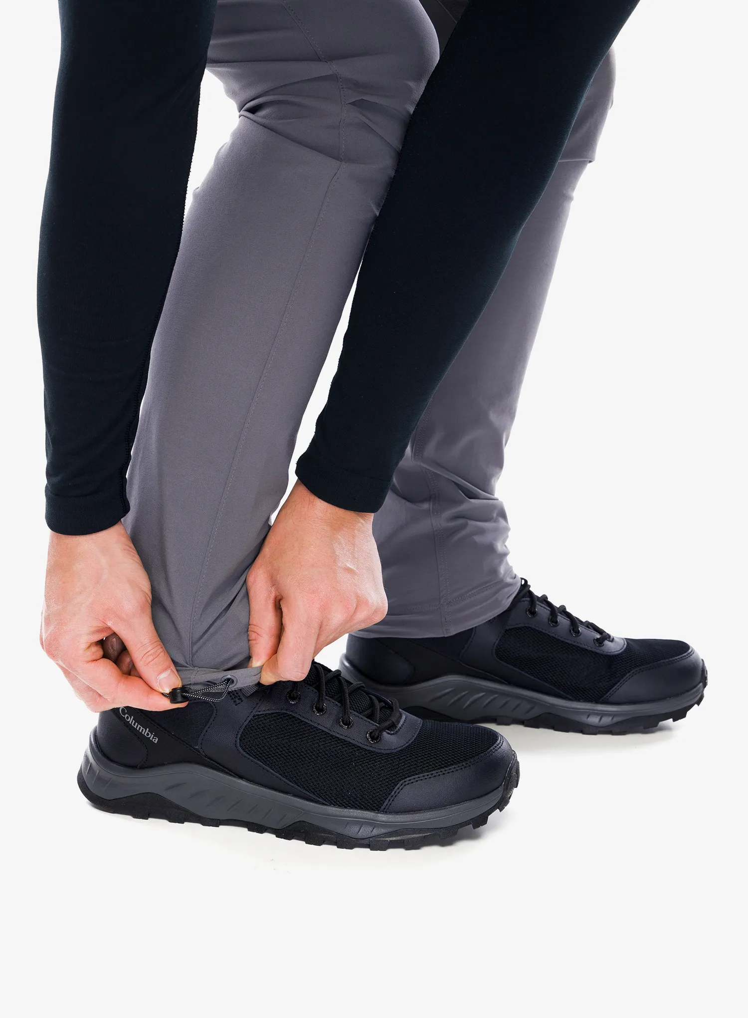Pohodniške hlače Columbia Triple Canyon Pant II - city grey