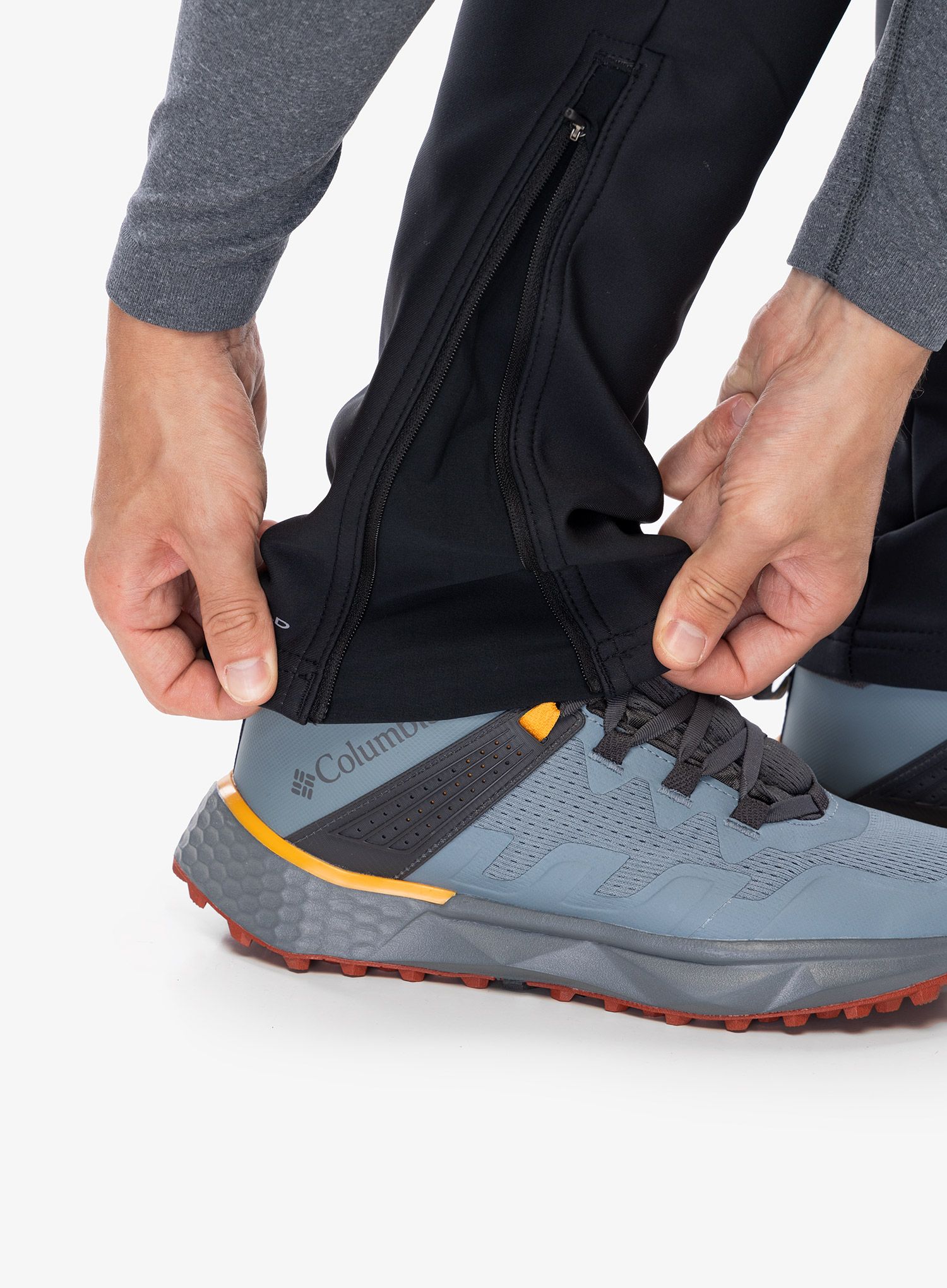 Softshell hlače Columbia Vast Canyon Softshell Pant - black