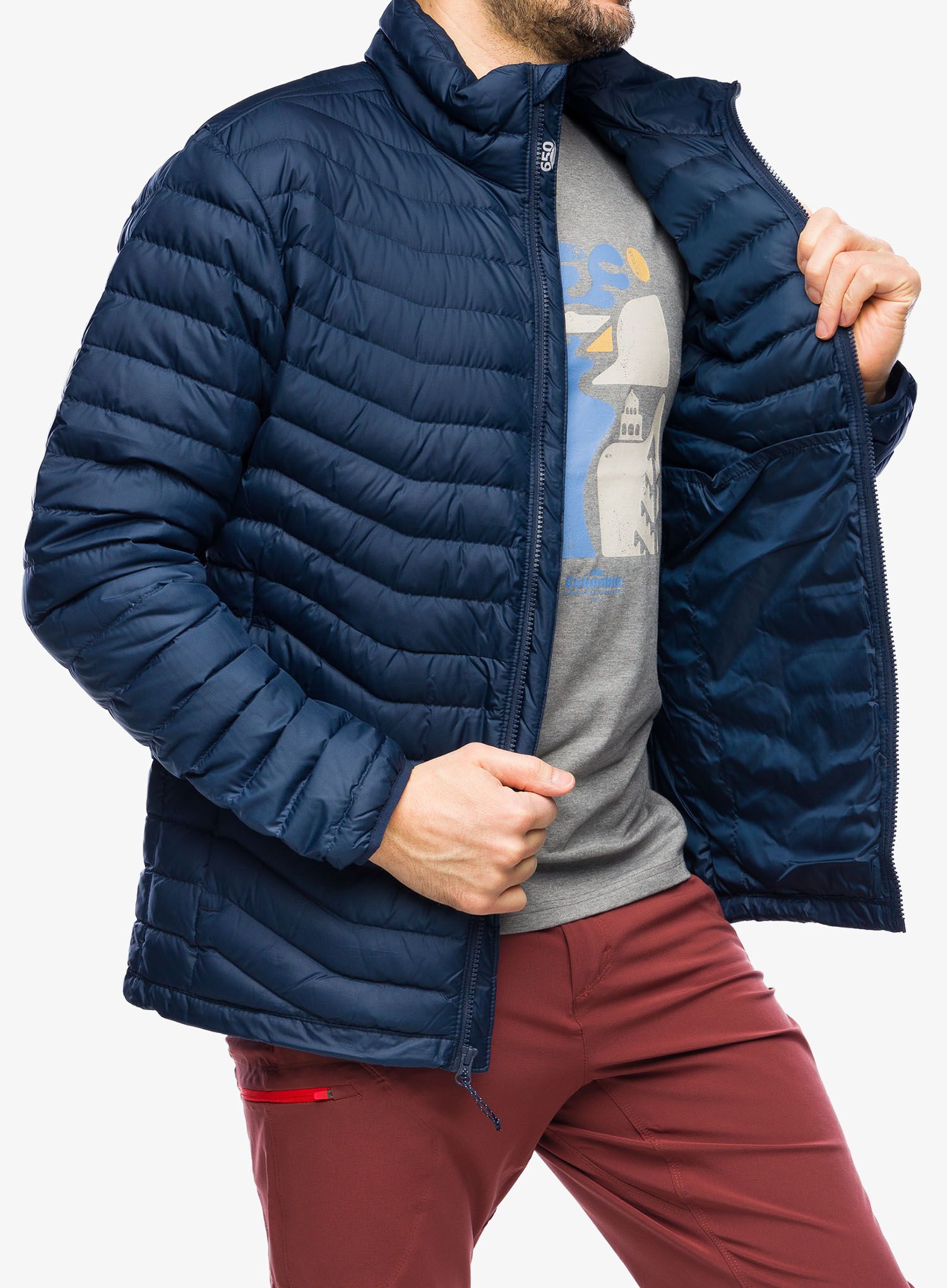 Puhovka Columbia Westridge Down Jacket - collegiate navy