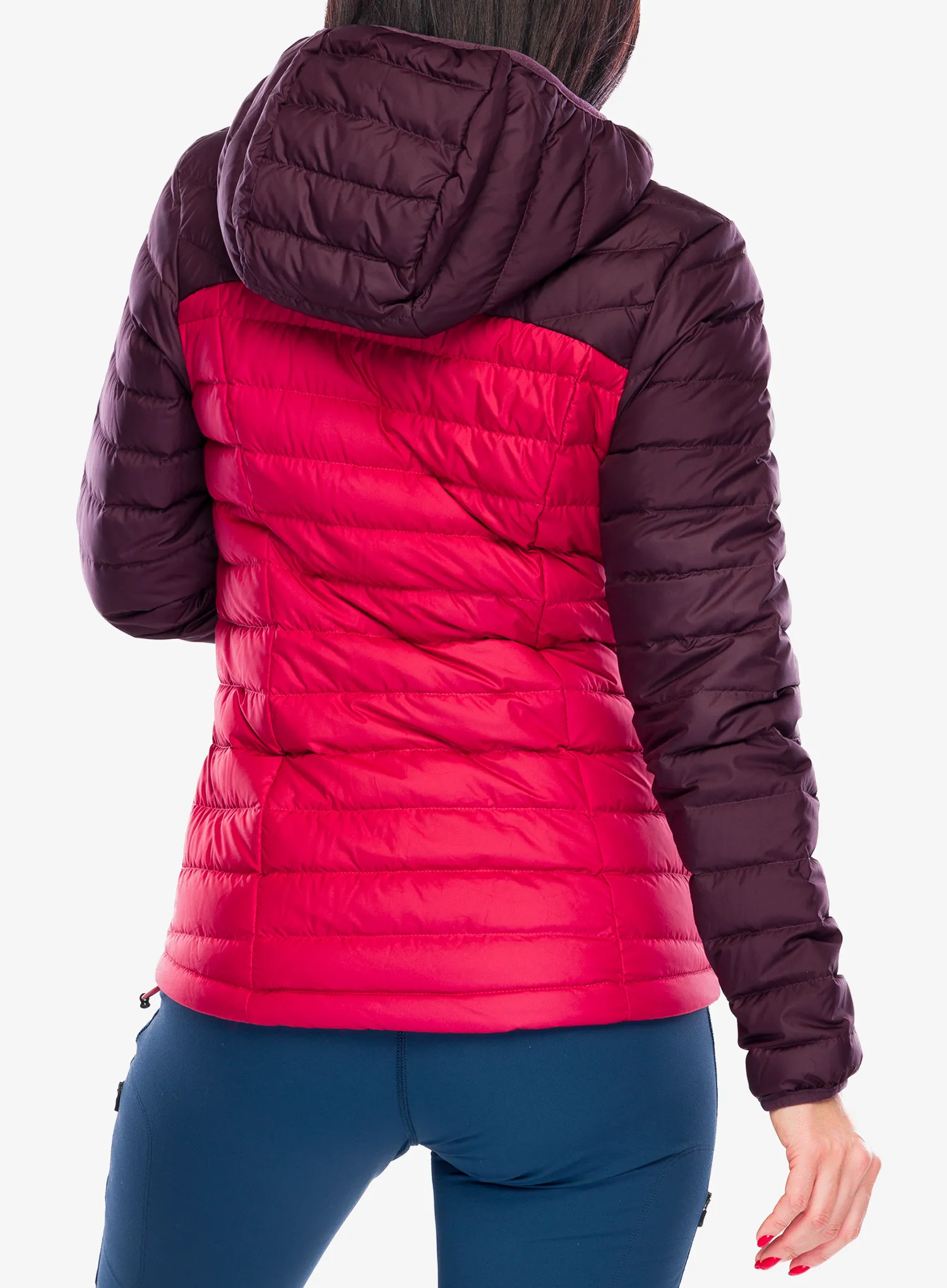 Ženska puhovka Columbia Westridge Hooded Down Jacket - moonvista/daredevil