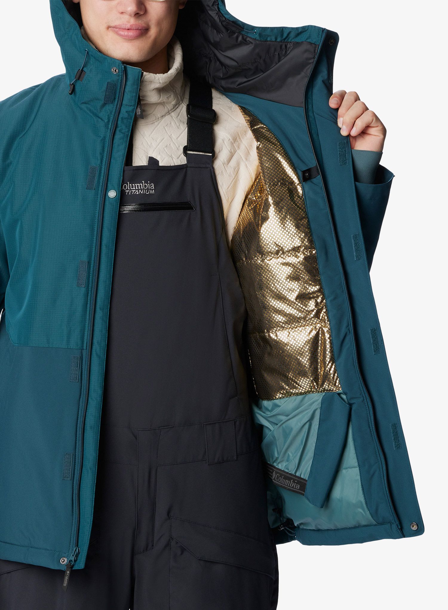 Smučarska jakna Columbia Winter District II Jacket - night wave