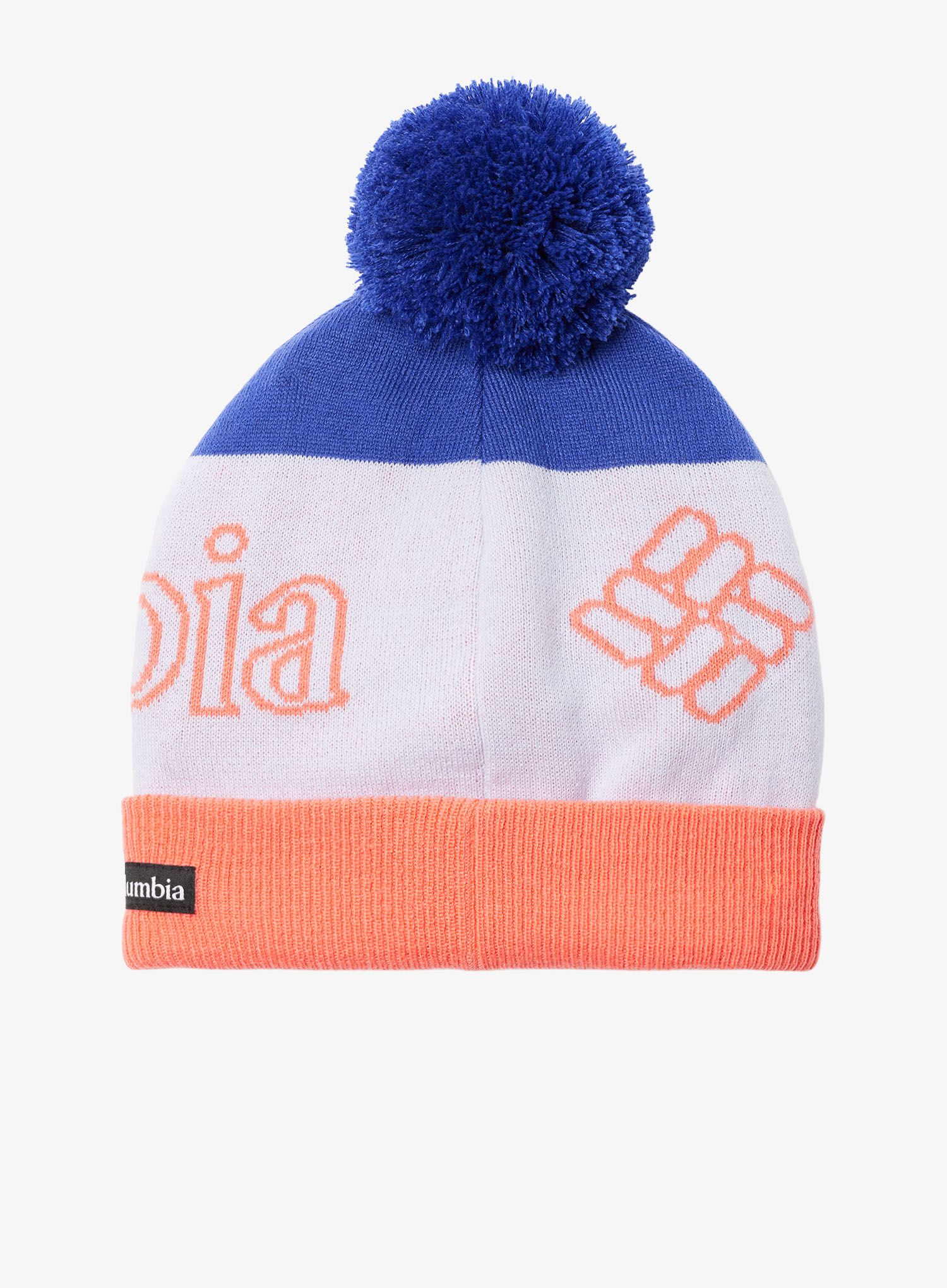 Otroška kapa Columbia Youth Polar Powder Beanie - clematis blue/snowdrift/coral