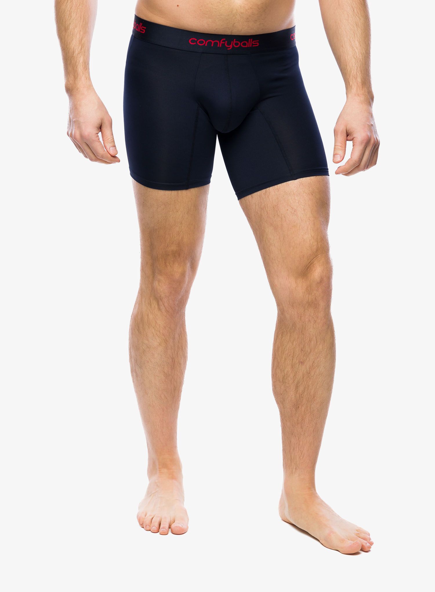 Boksarice Comfyballs Long Performance - navy racing