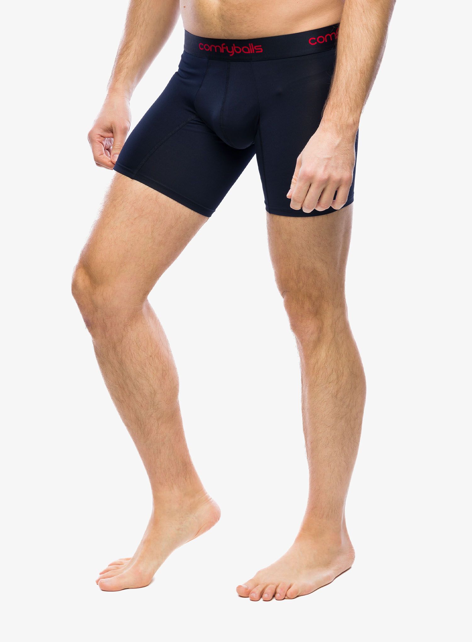 Boksarice Comfyballs Long Performance - navy racing