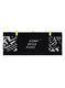 Tekaški pas Compressport Free Belt Pro - black/white print