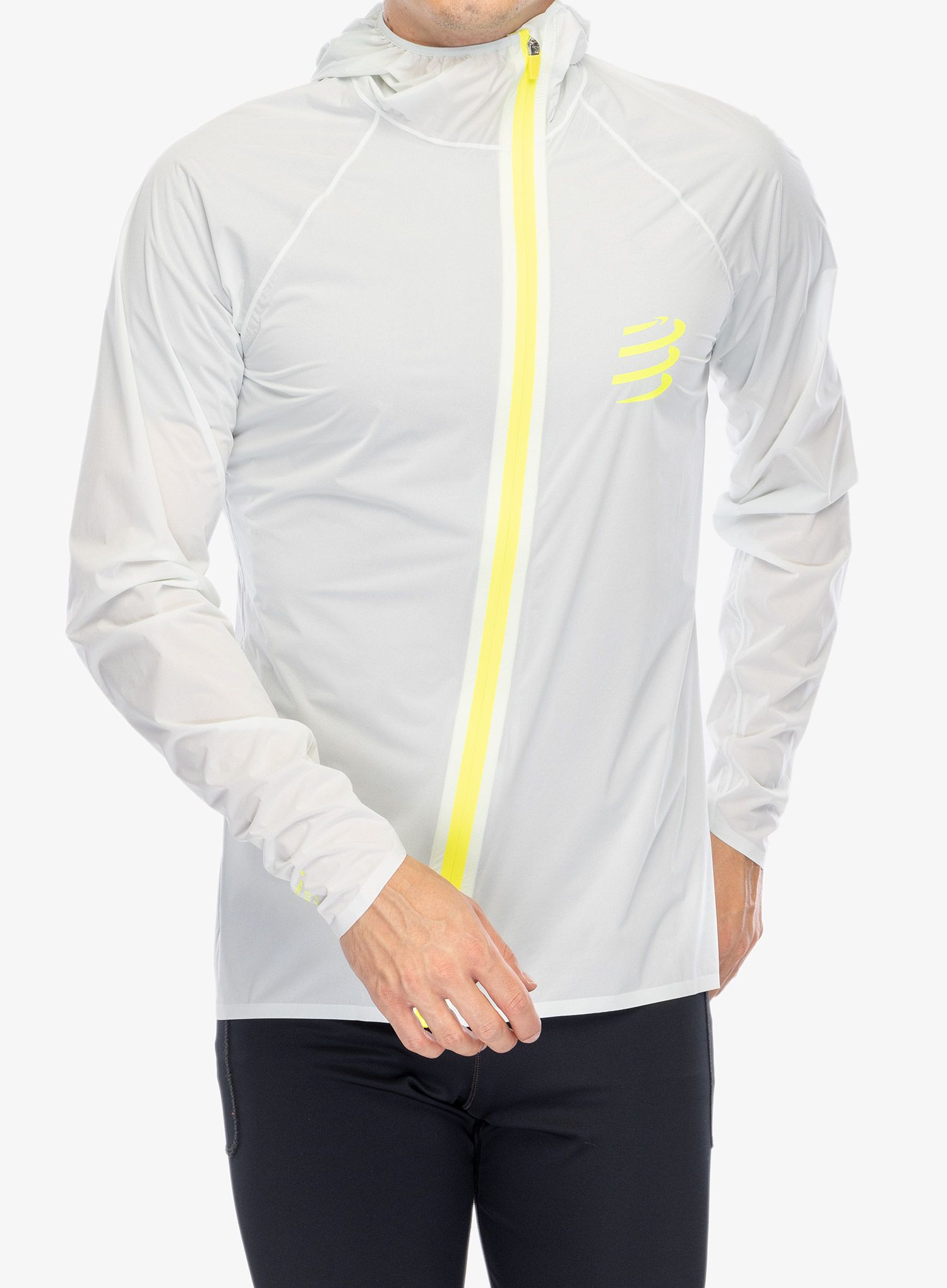 Jakna za tek Compressport Hurricane Waterproof 10/10 Jacket - ice flow