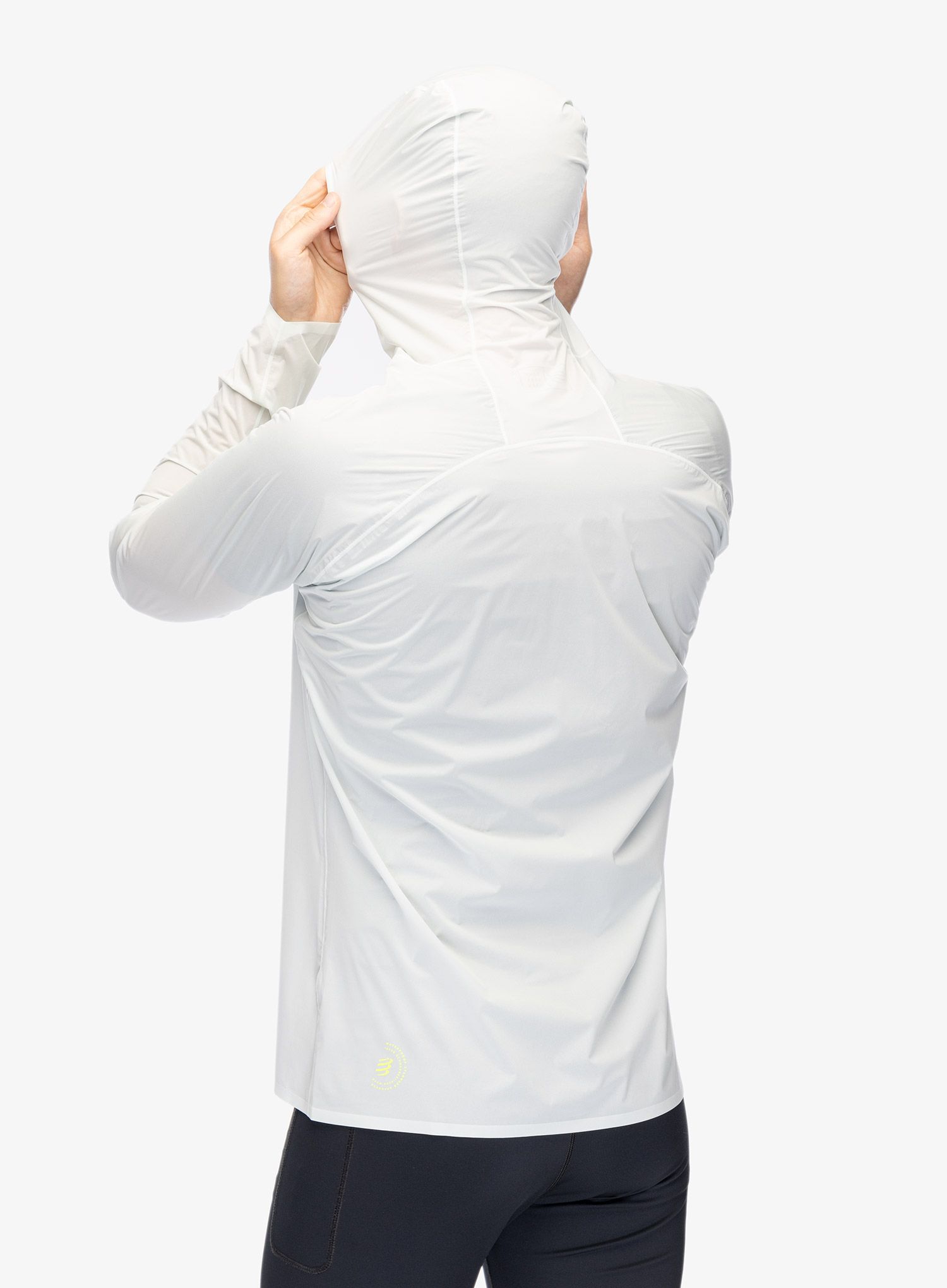 Jakna za tek Compressport Hurricane Waterproof 10/10 Jacket - ice flow