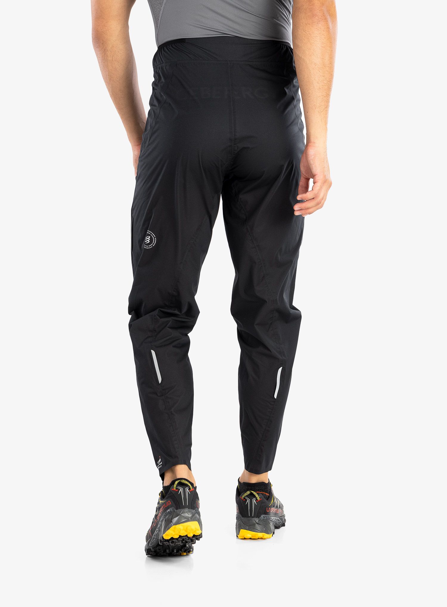 Tekaške hlače Compressport Hurricane Waterproof 10/10 Pants - black