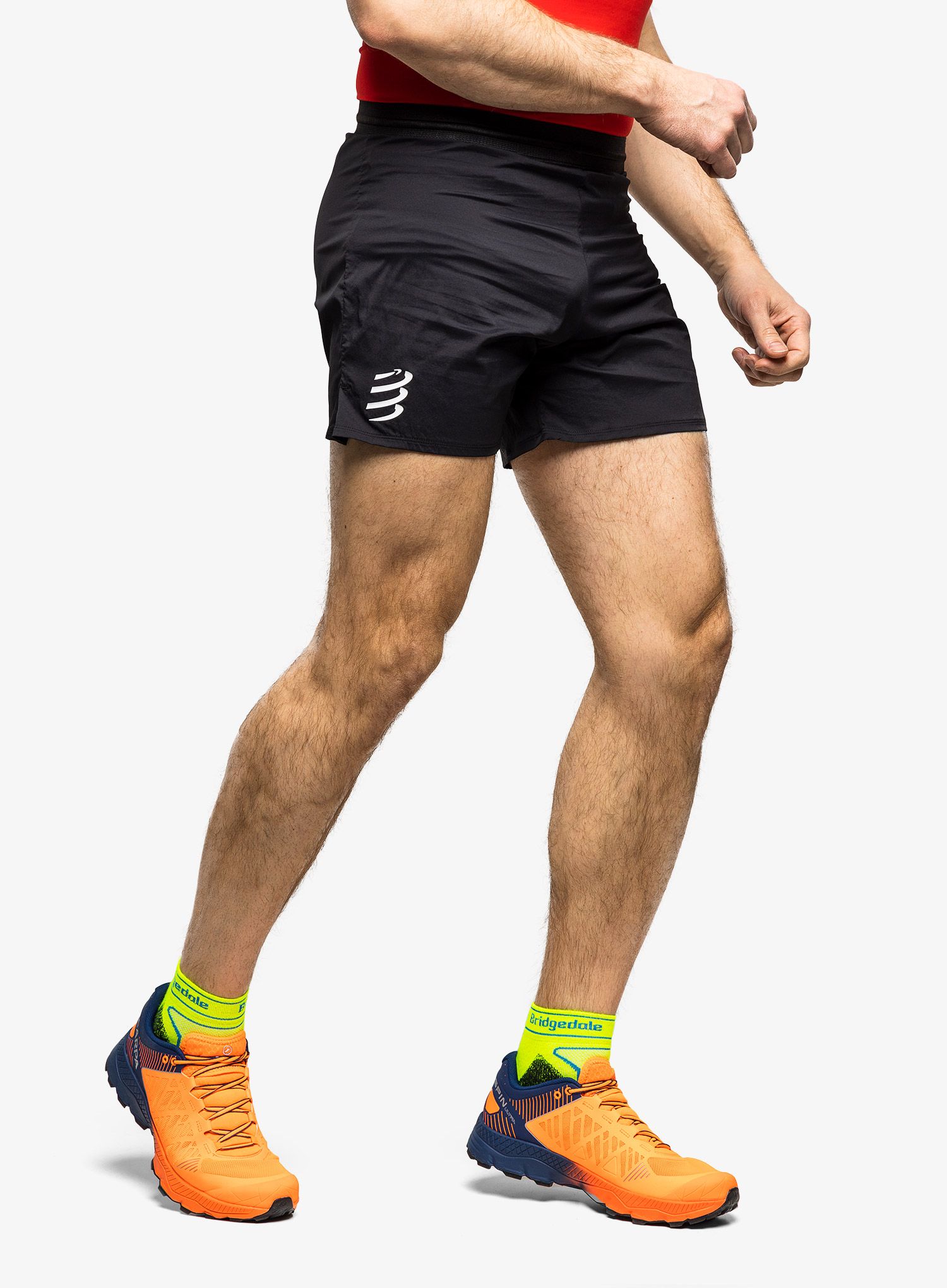 Tekaške kratke hlače Compressport Performance Short - black