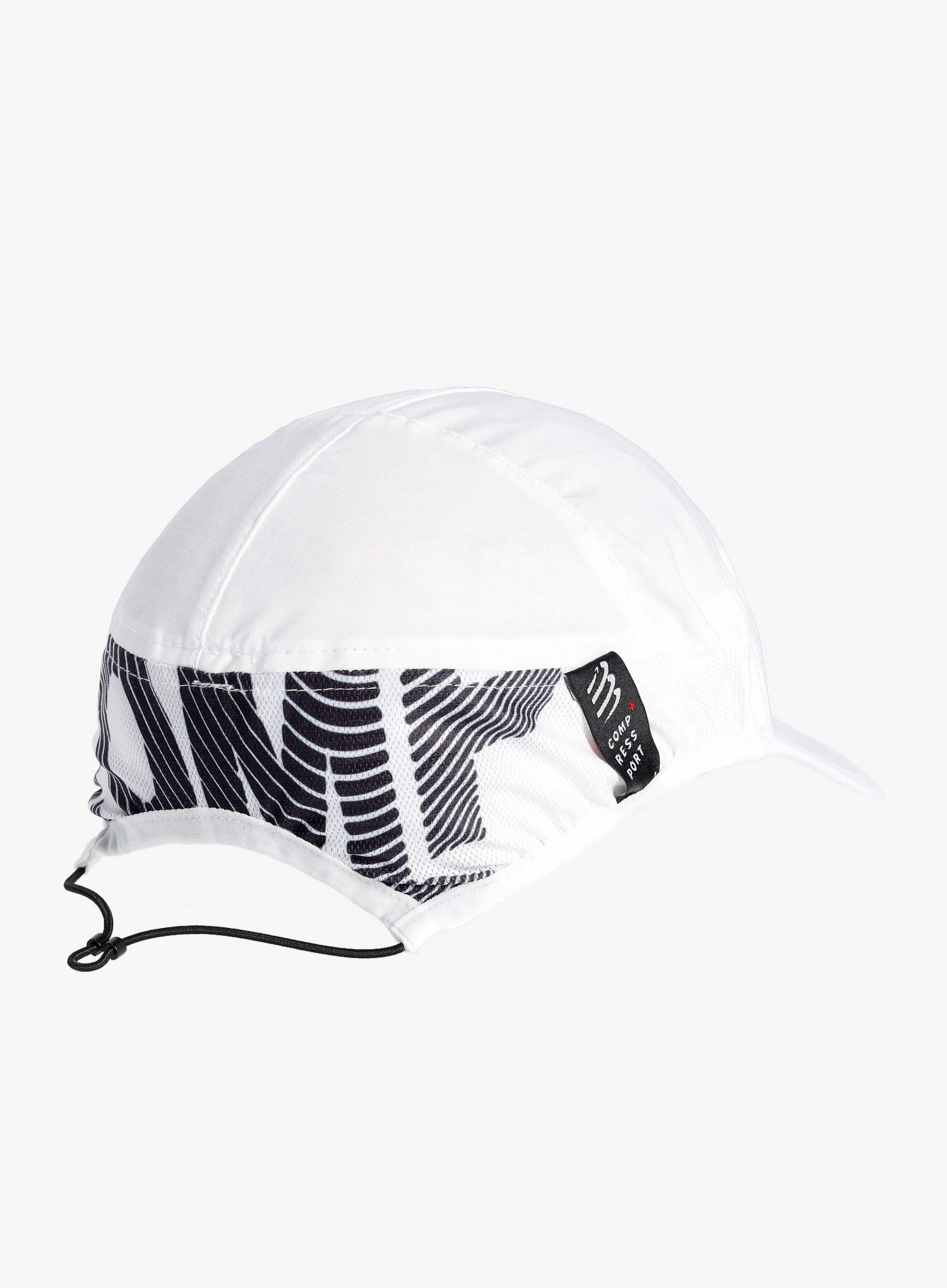 Kapa s šiltom Compressport Pro Racing Cap - white