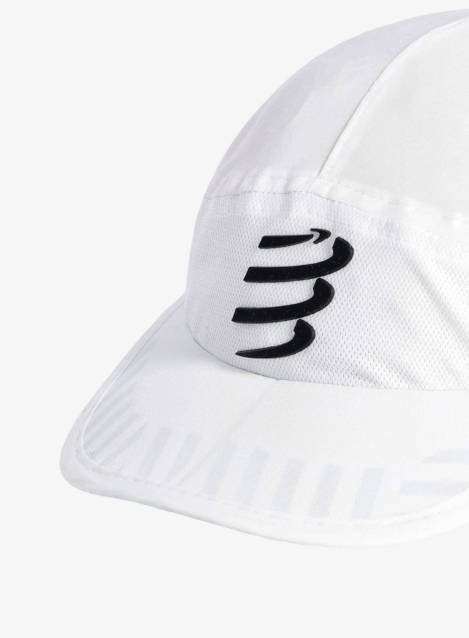 Kapa s šiltom Compressport Pro Racing Cap - white
