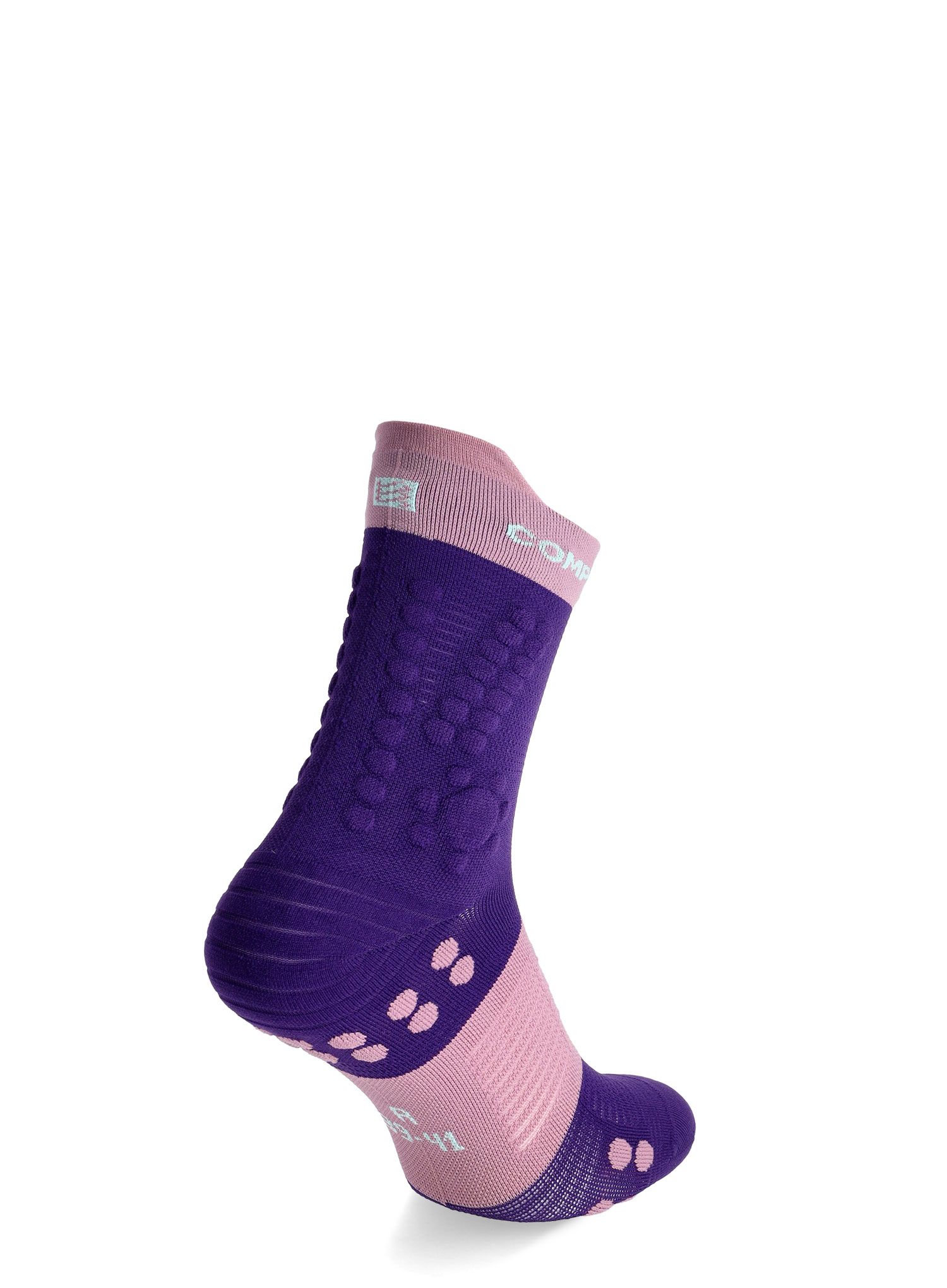 Tekaške nogavice Compressport Pro Racing Socks v4.0 Trail - purple/grape