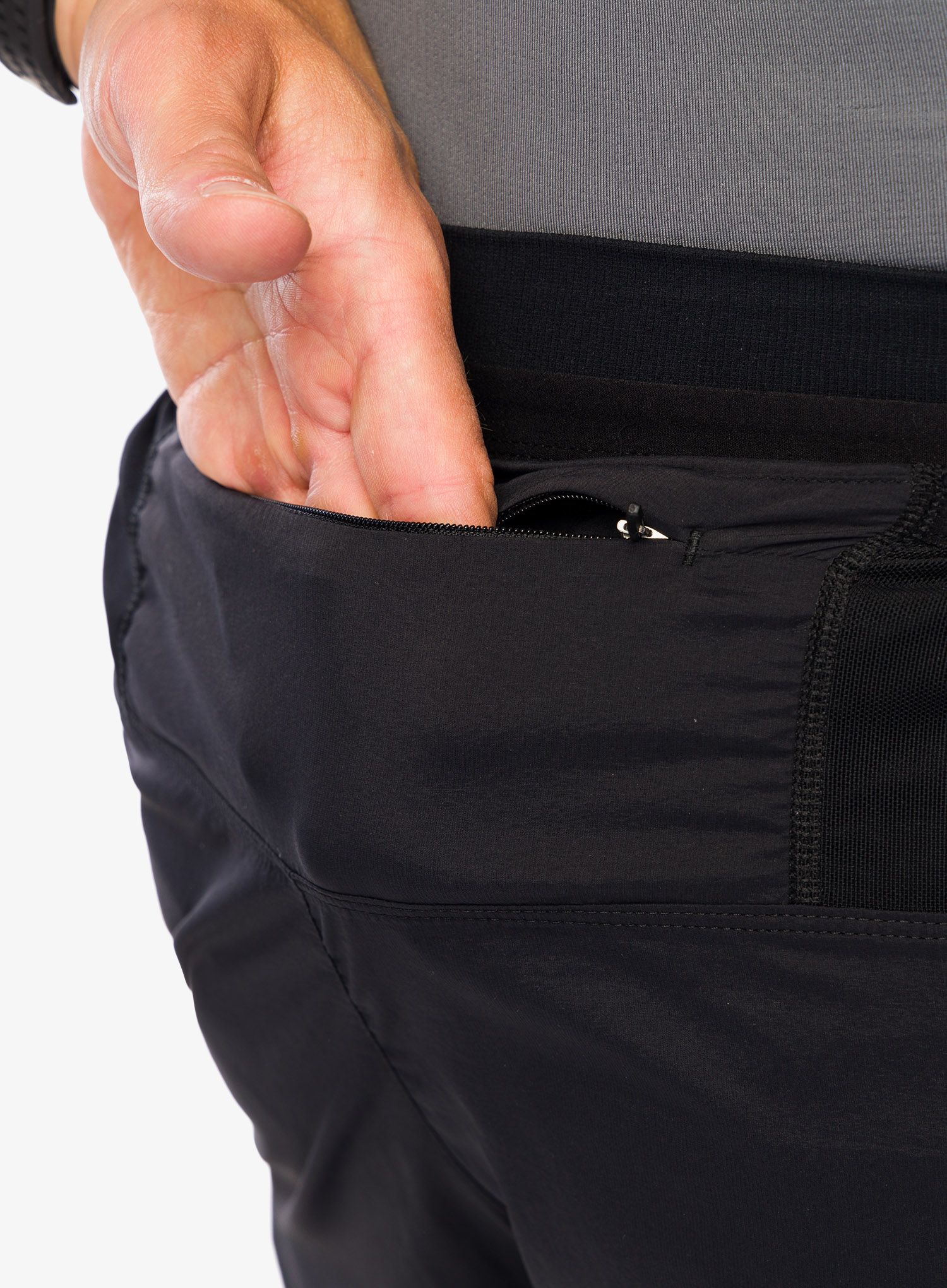Tekaške kratke hlače Compressport Trail Racing 2-in-1 Short - black