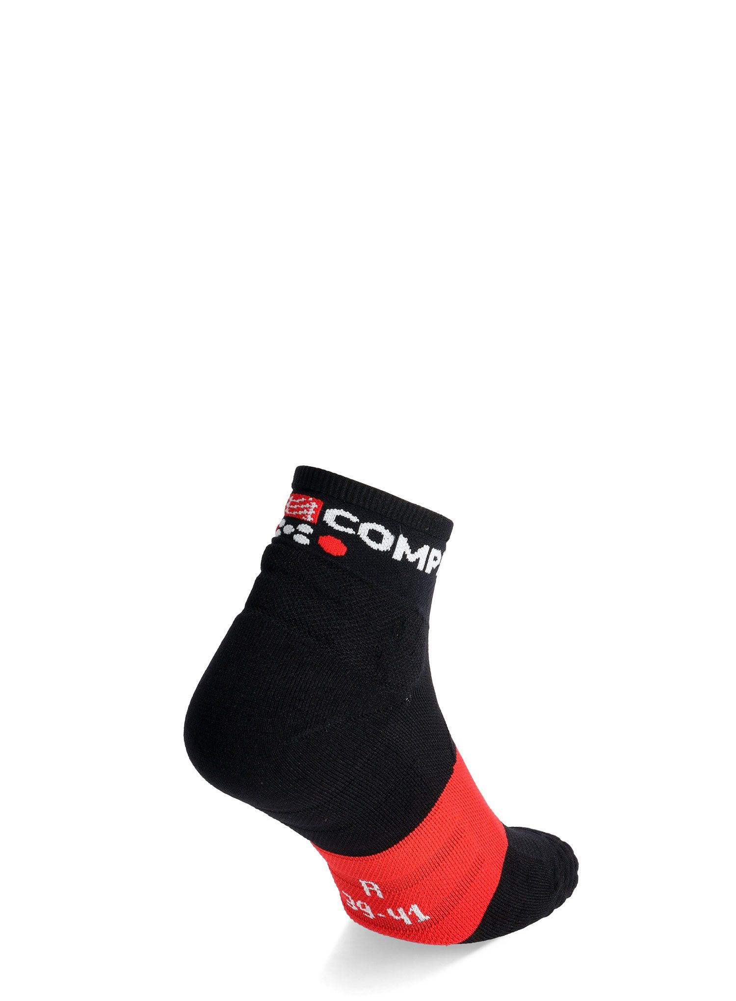 Tekaške nogavice Compressport Ultra Trail Socks v2.0 Low - black/red