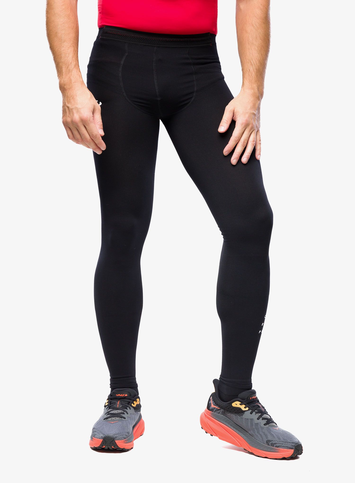 Tekaške pajkice Compressport Under Control Full Tight - black