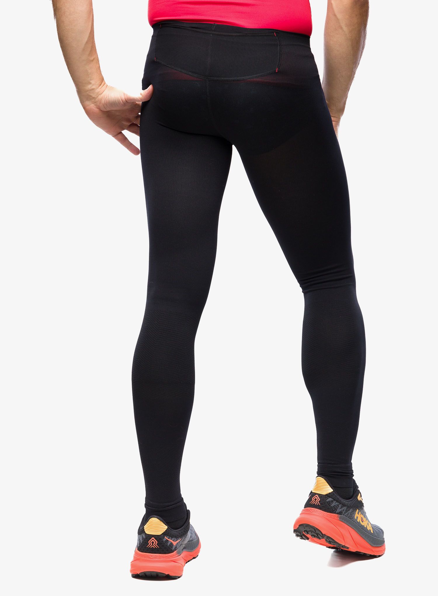 Tekaške pajkice Compressport Under Control Full Tight - black