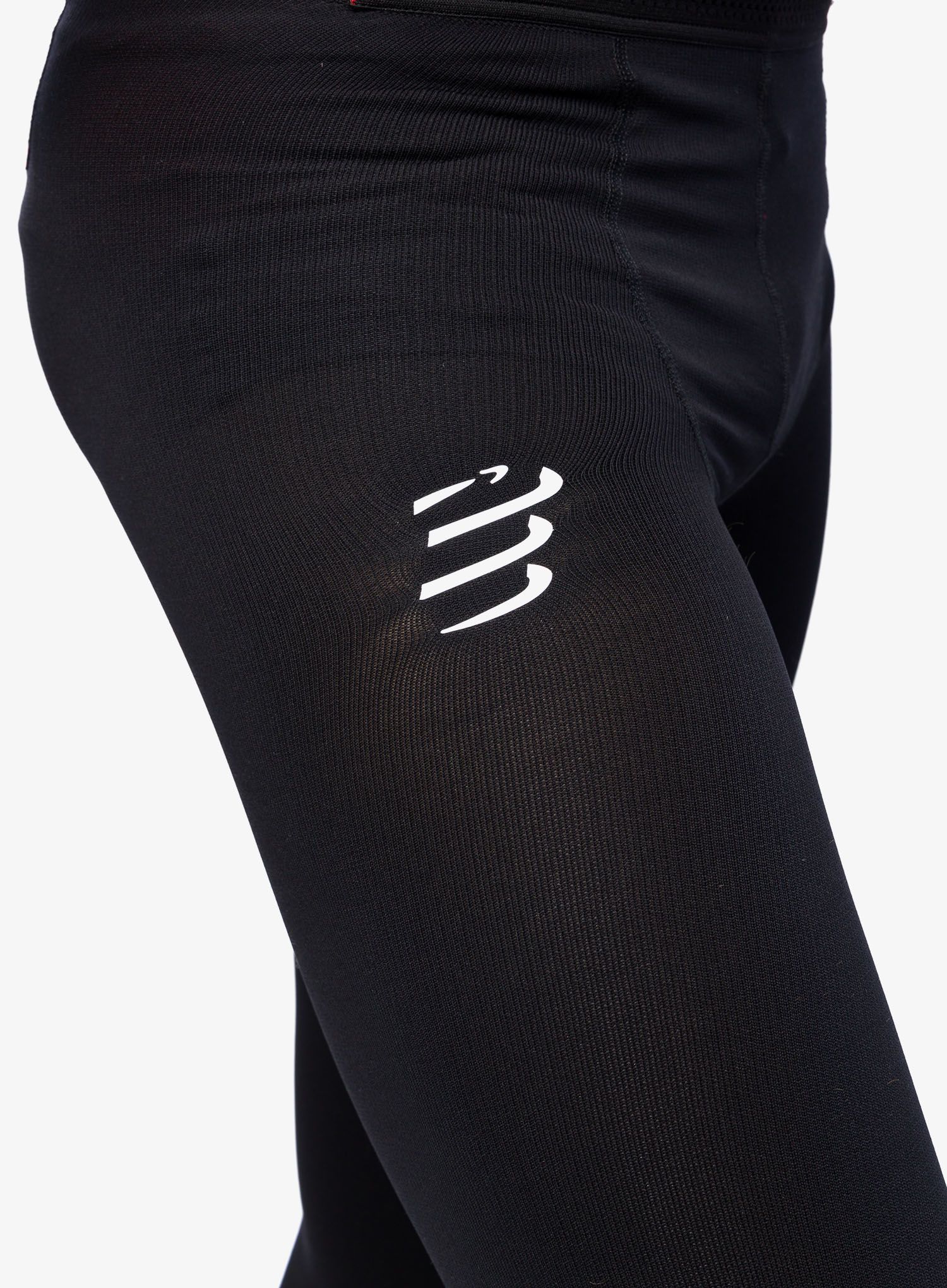 Tekaške pajkice Compressport Under Control Full Tight - black