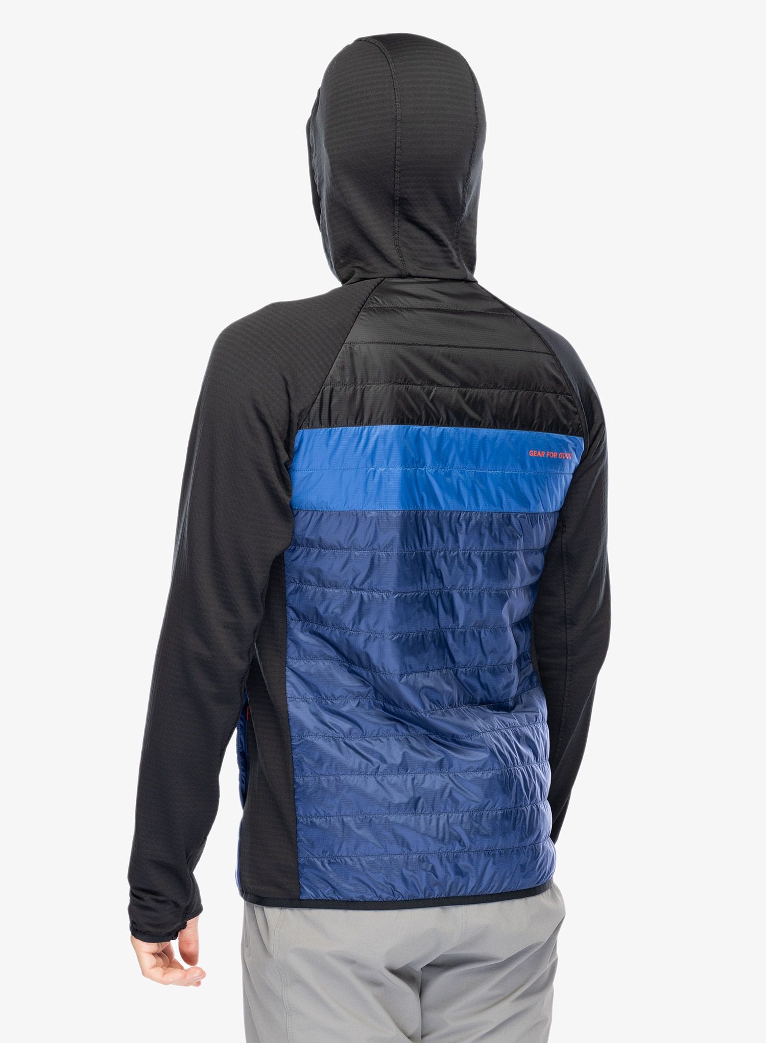 Hibridna jakna Cotopaxi Capa Hybrid Insulated Hooded Jacket - black/maritime