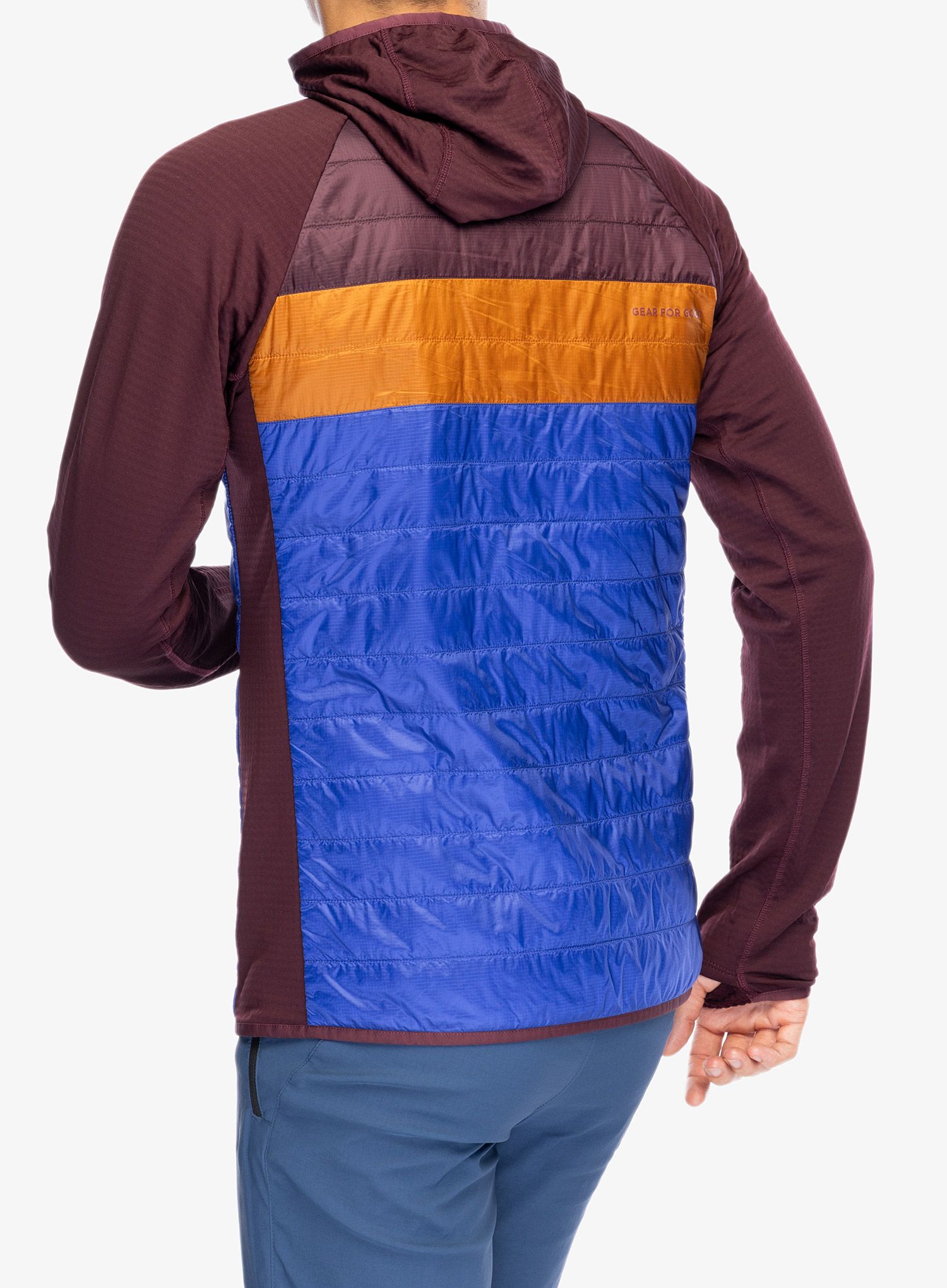 Hibridna jakna Cotopaxi Capa Hybrid Insulated Hooded Jacket - wine/blue violet