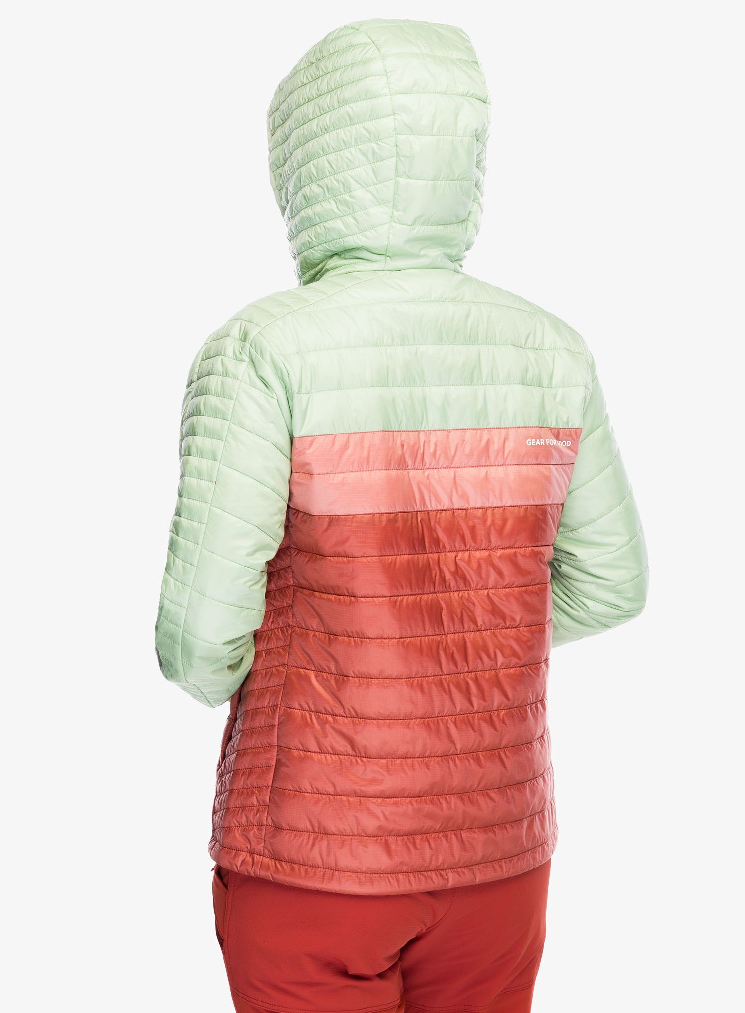 Ženska sintetična jakna Cotopaxi Capa Insulated Hooded Jacket - green tea/faded brick
