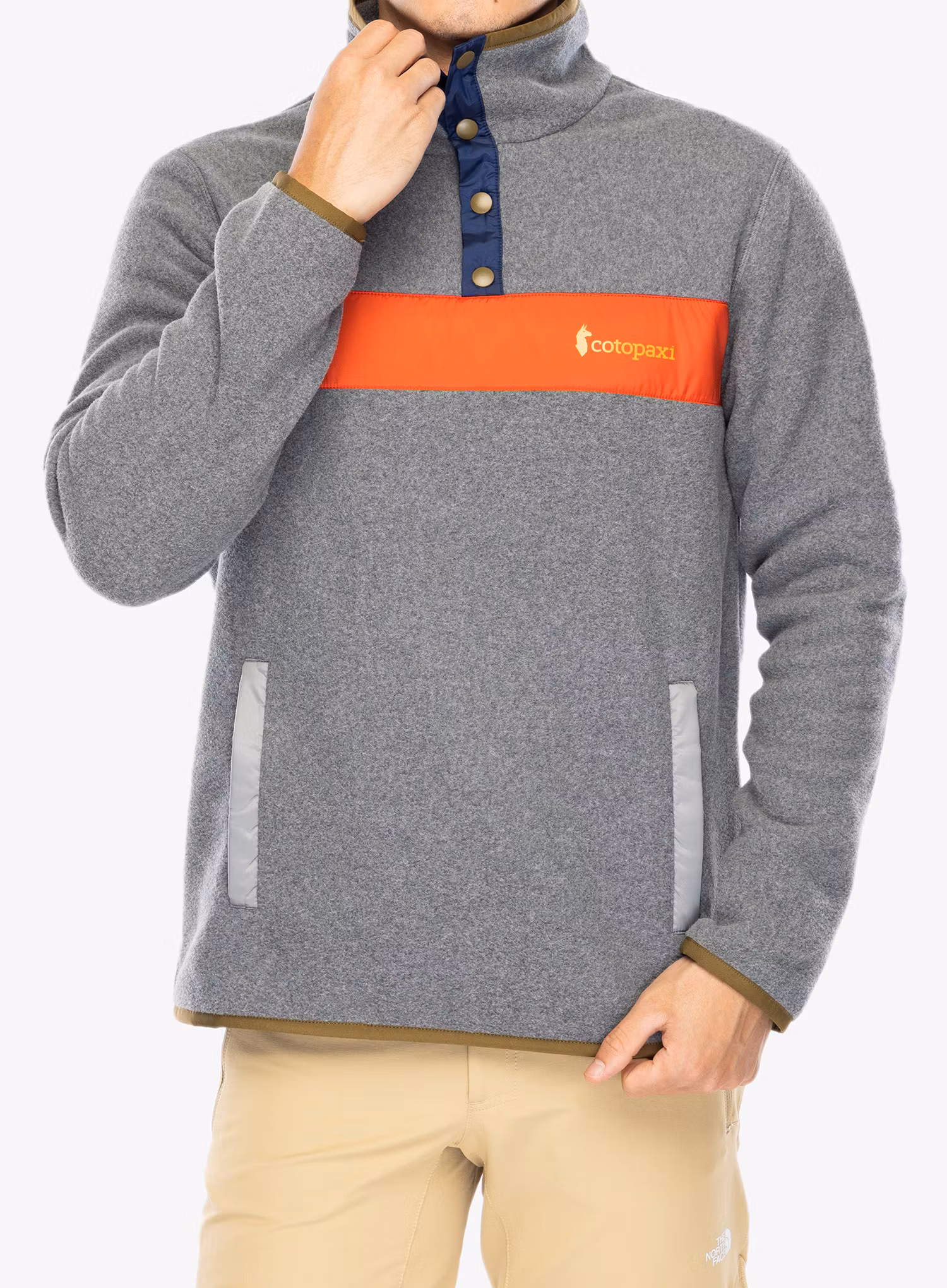 Flis Cotopaxi Teca Fleece Pullover - volcanic action