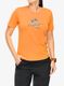 Ženska majica Craghoppers Ally S/S T-Shirt - nectar orange palm tree