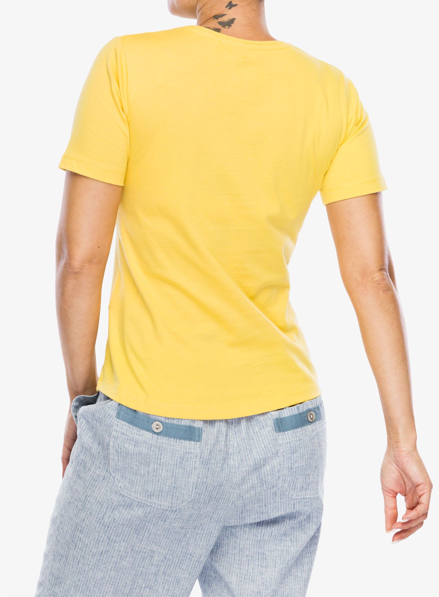 Ženska majica Craghoppers Ally S/S T-Shirt - pineapple palm tree