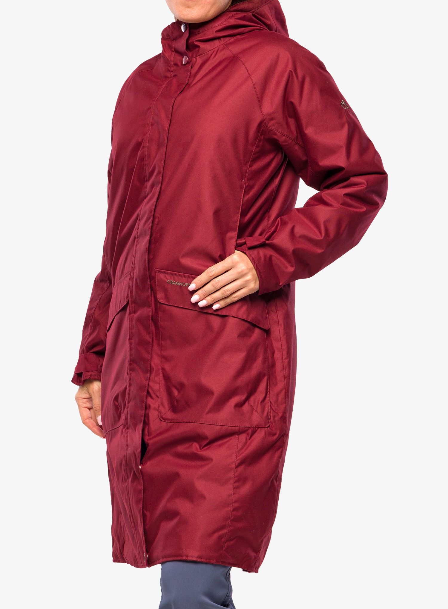 Ženski plašč Craghoppers Caithness Jacket - morello