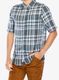 Srajca Craghoppers Cartwright SS Shirt - blue stone check