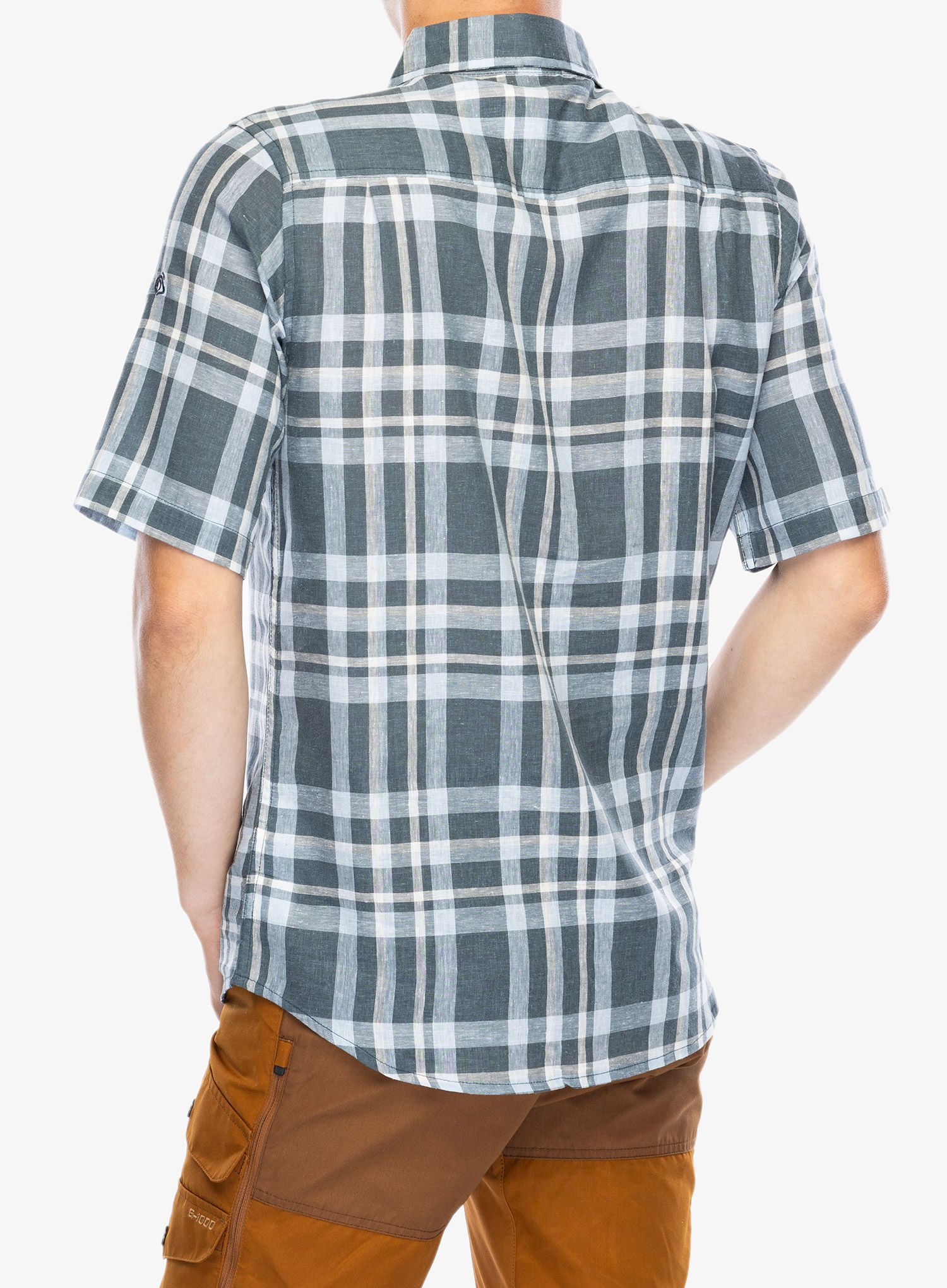 Srajca Craghoppers Cartwright SS Shirt - blue stone check