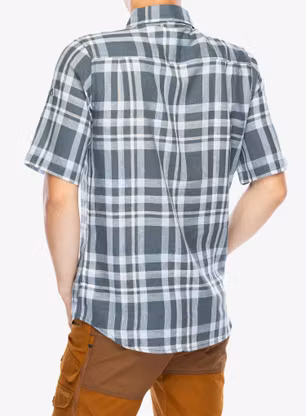 Srajca Craghoppers Cartwright SS Shirt - blue stone check