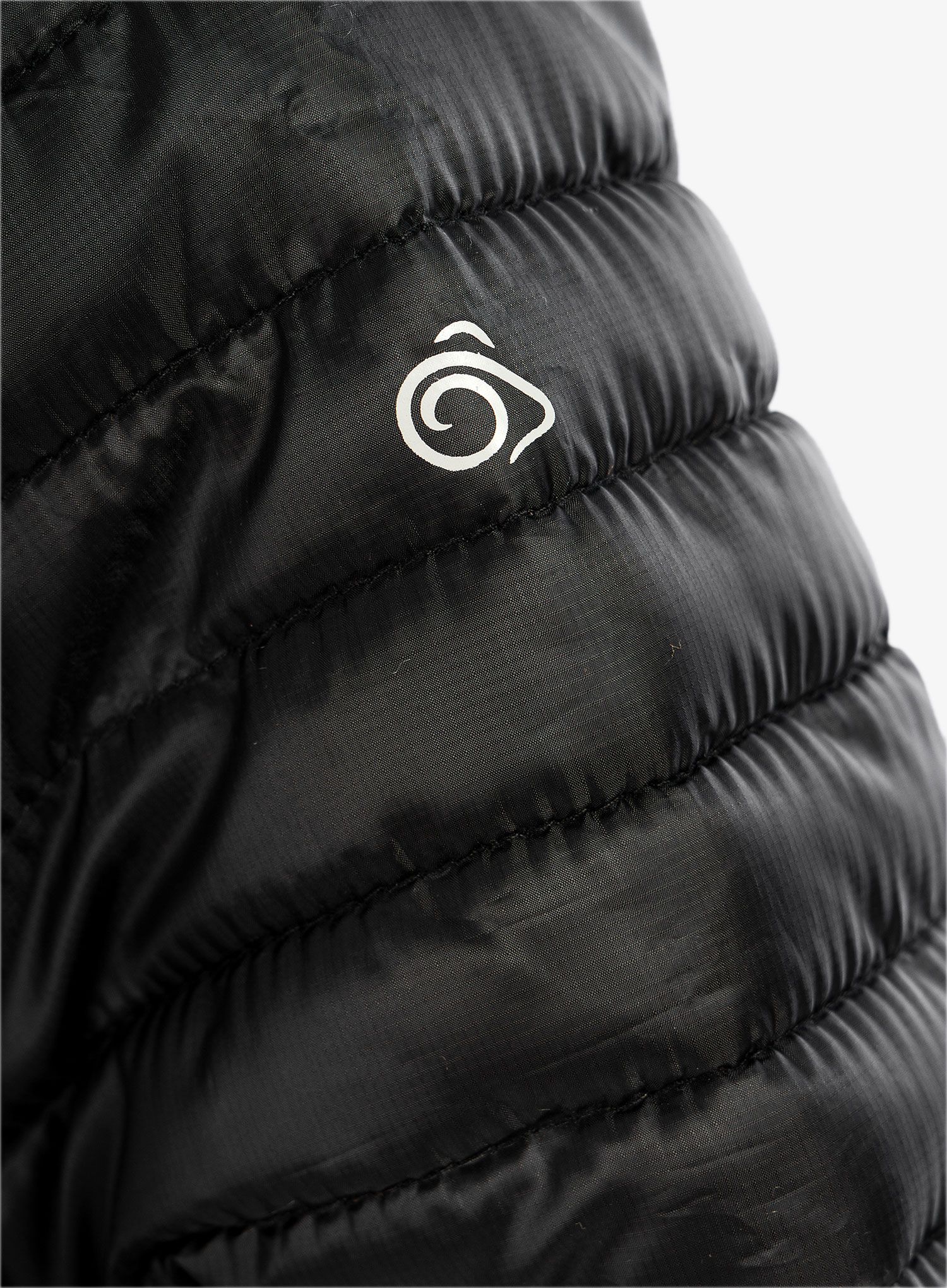 Ženski plašč Craghoppers Expolite Long Hooded Jacket - black/black