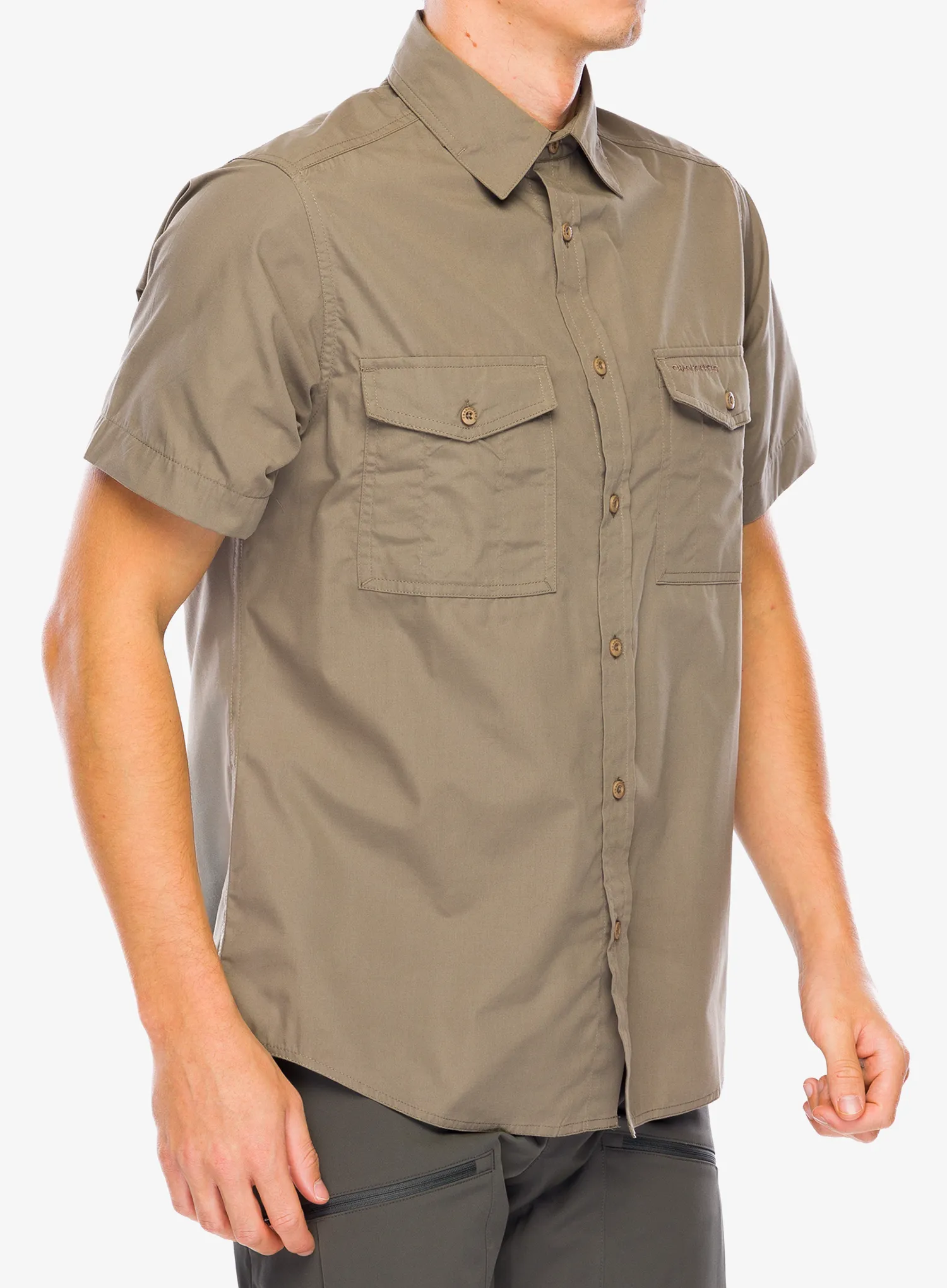 Srajca Craghoppers Kiwi SS Shirt - pebble