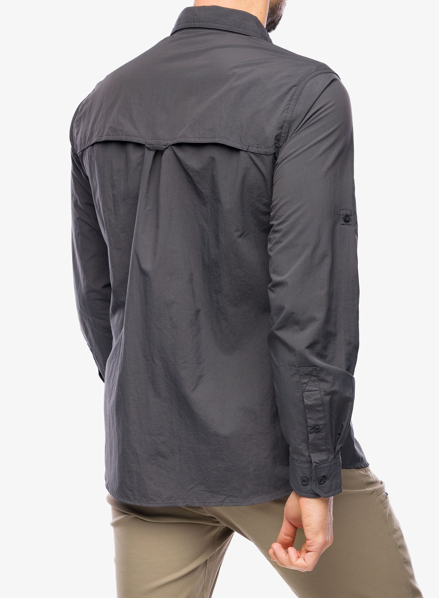 Srajca proti komarjem Craghoppers NosiLife Adventure LS Shirt III - black pepper