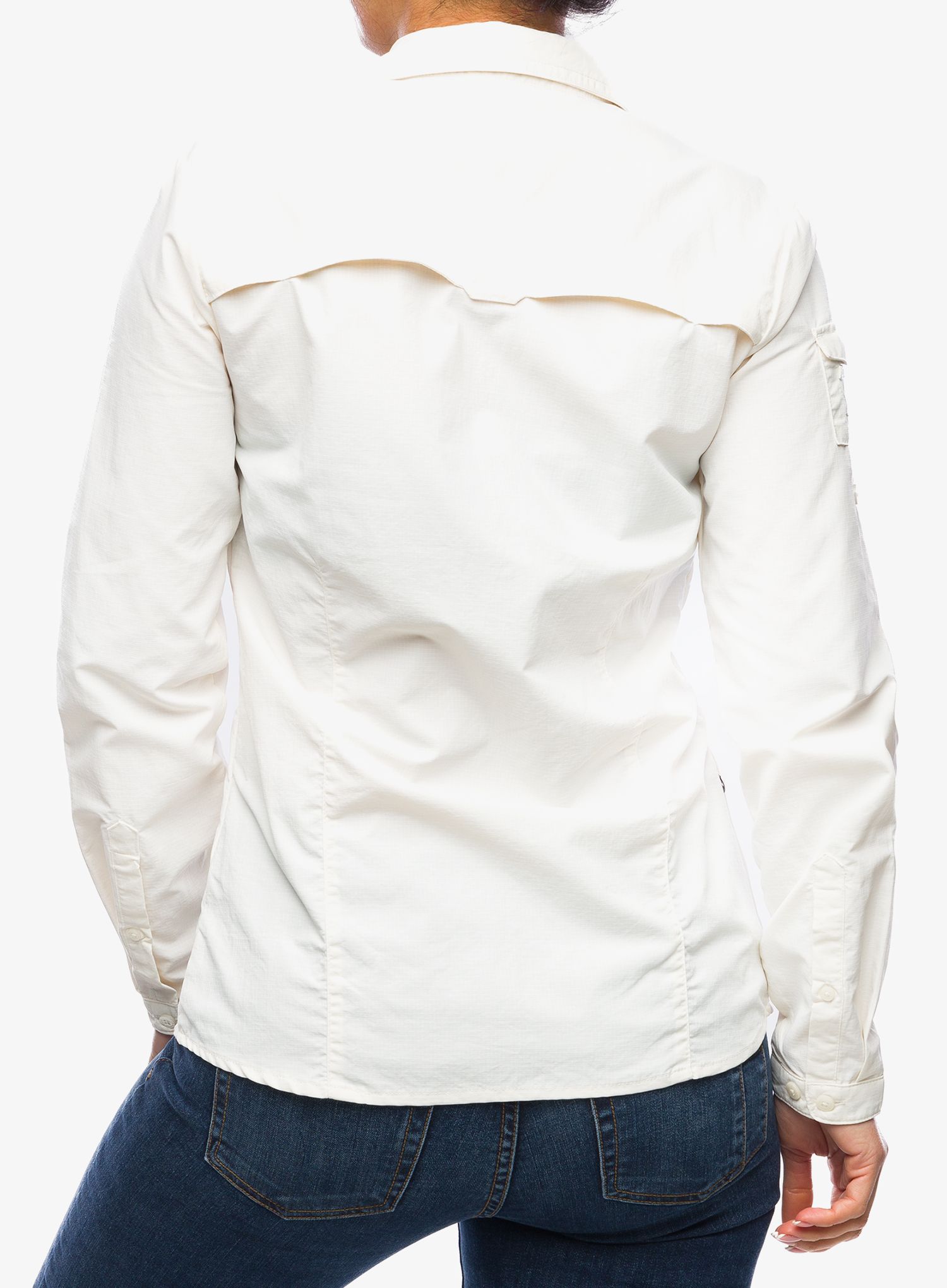 Ženska srajca proti komarjem Craghoppers NosiLife Adventure LS Shirt III - sea salt