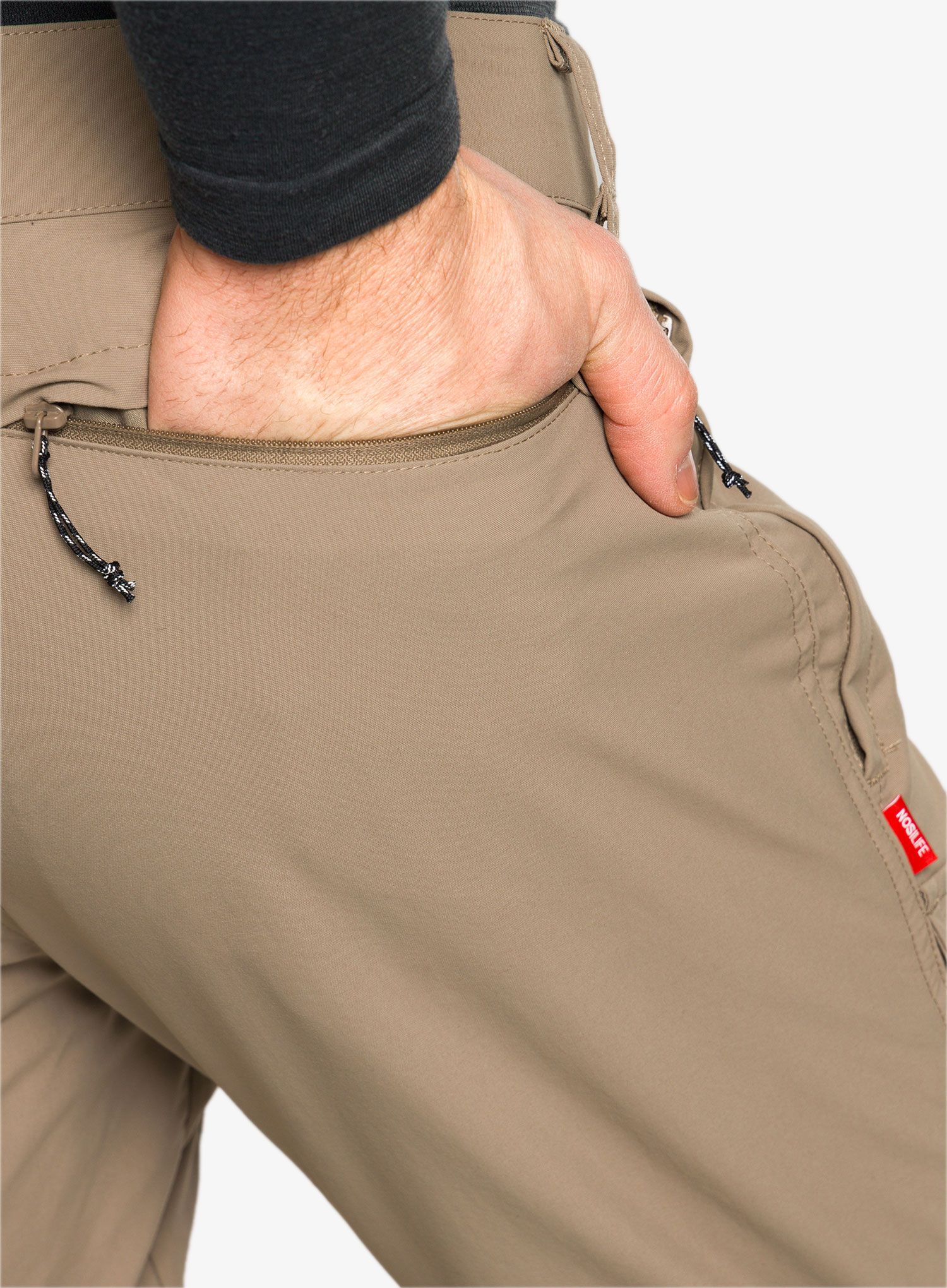 Moške hlače Craghoppers NosiLife Adventure Trousers - pebble
