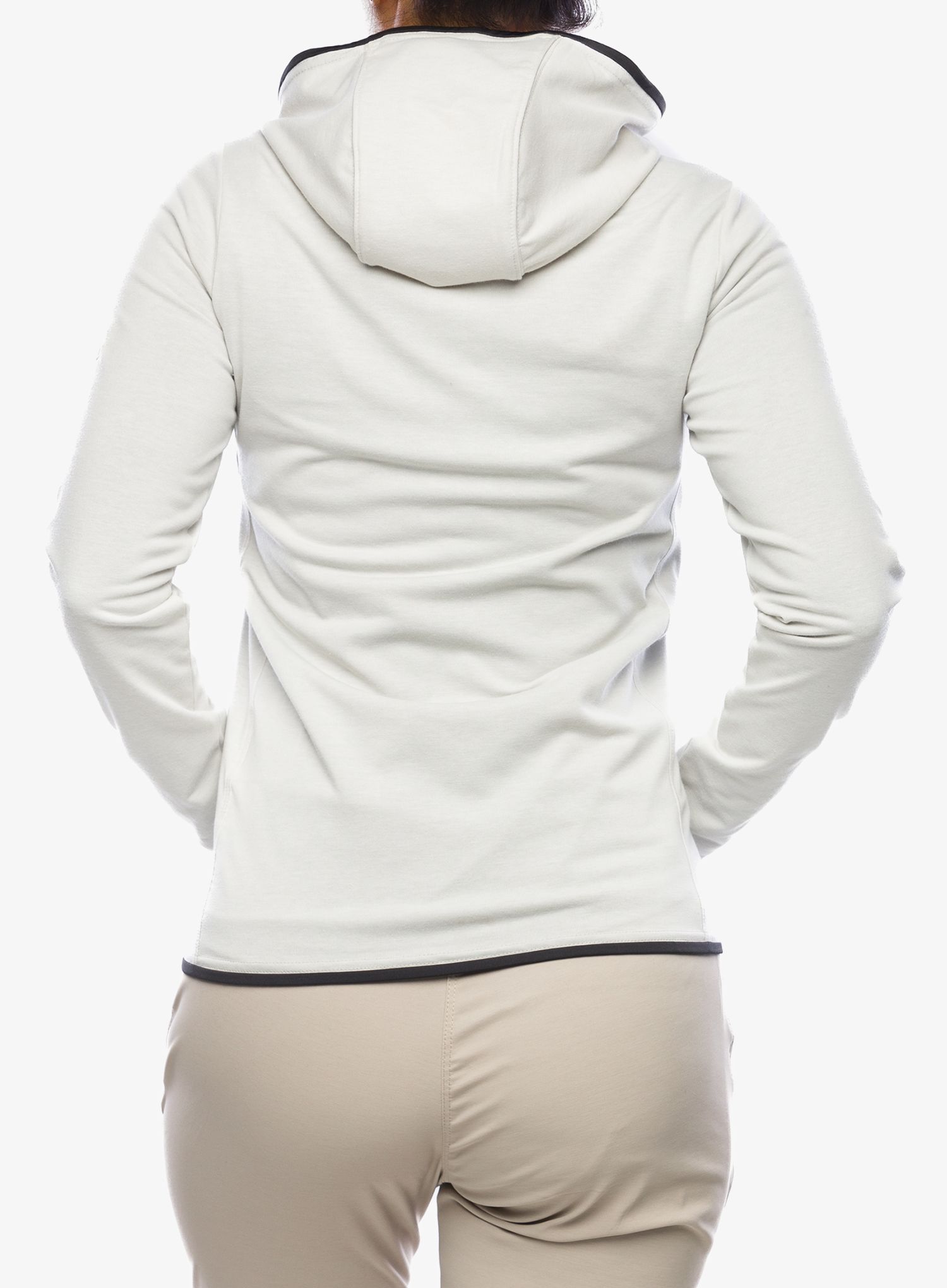 Ženska jopica s kapuco Craghoppers NosiLife Afia Hooded Jacket - light grey marl