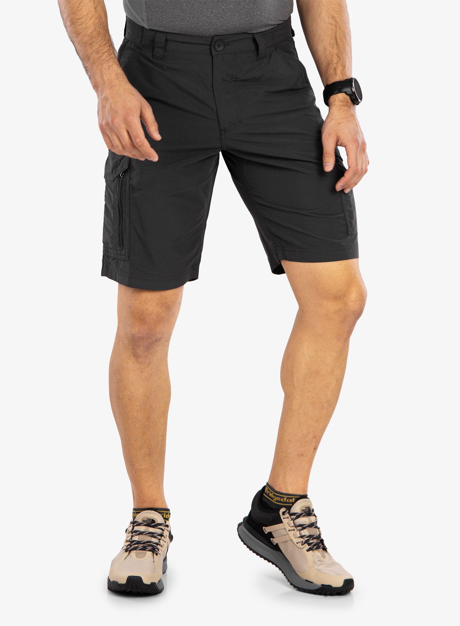 Pohodniške kratke hlače Craghoppers NosiLife Cargo II Shorts - black pepper