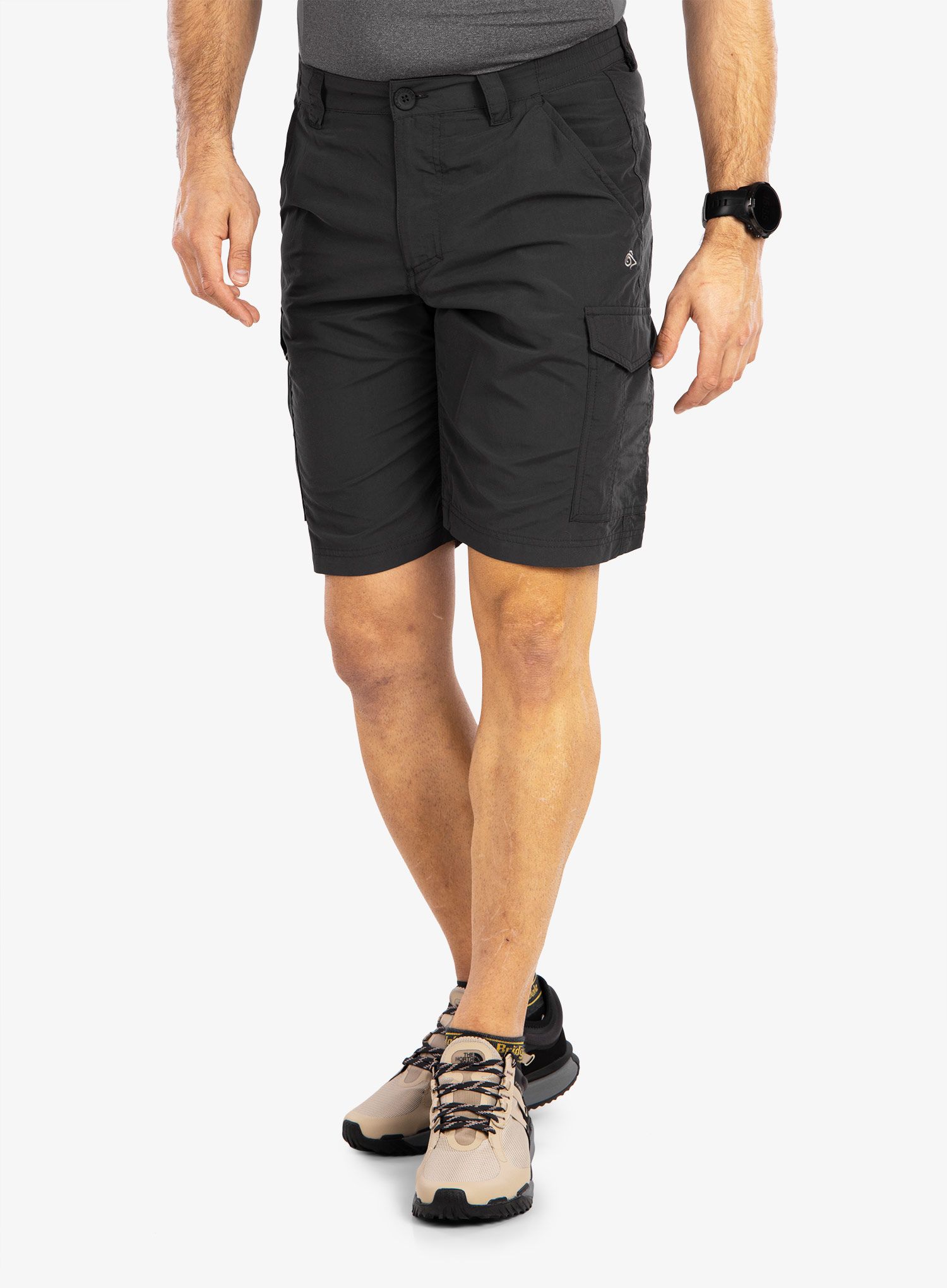 Pohodniške kratke hlače Craghoppers NosiLife Cargo II Shorts - black pepper