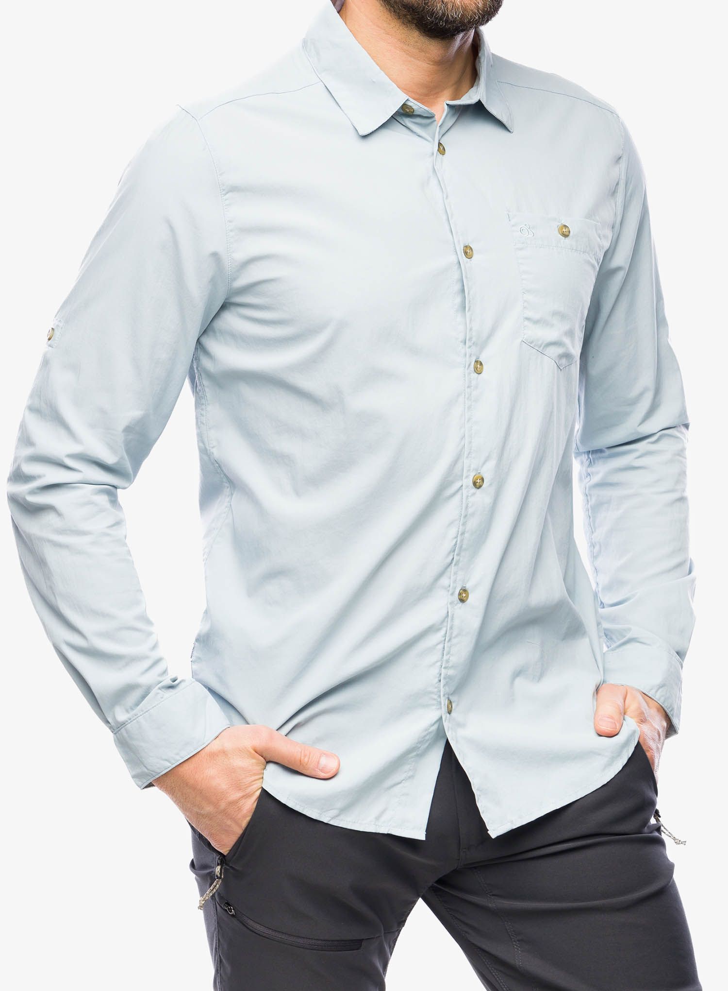 Srajca Craghoppers NosiLife Nuoro LS Shirt II - niagra blue