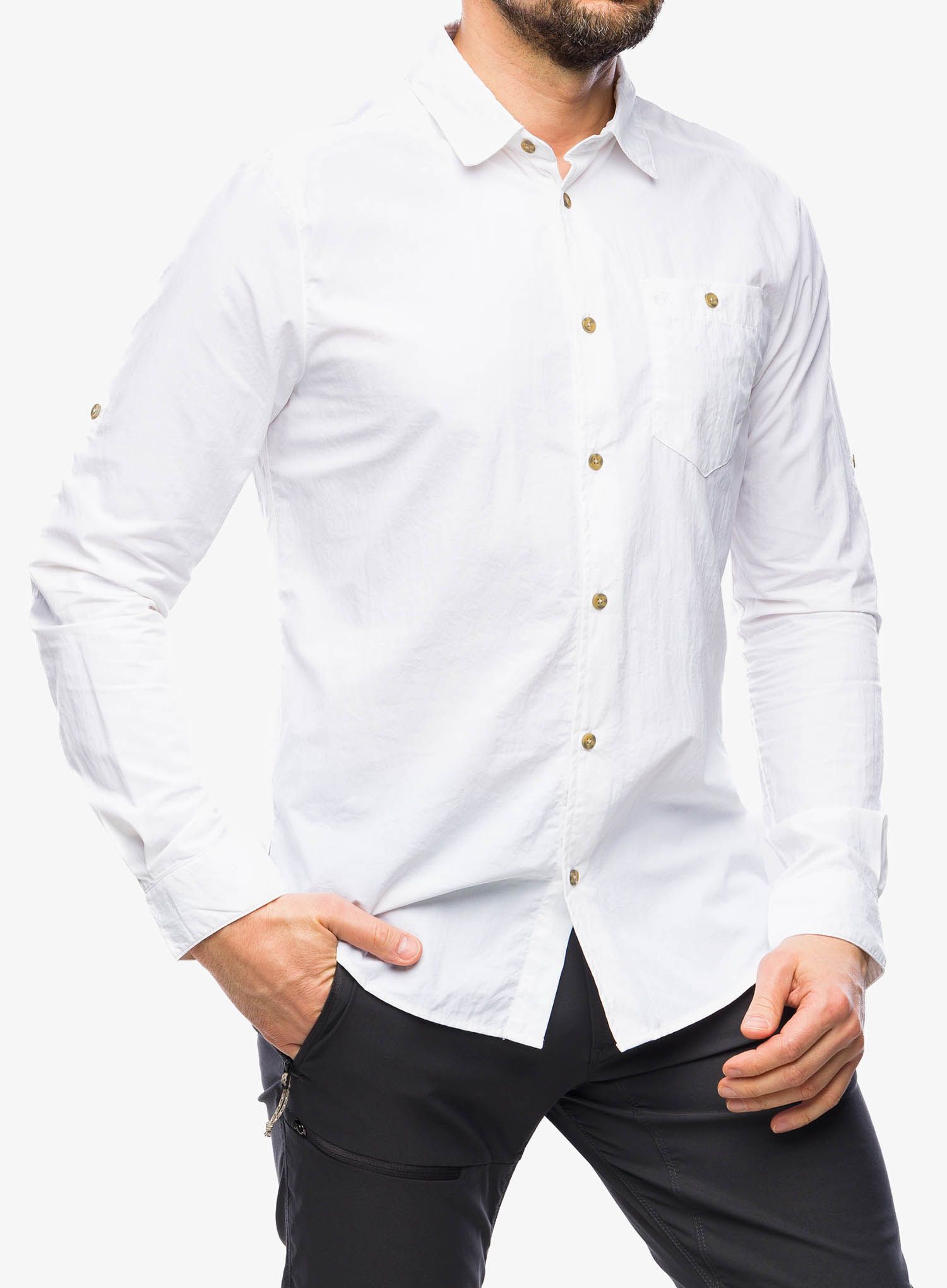 Srajca Craghoppers NosiLife Nuoro LS Shirt II - white